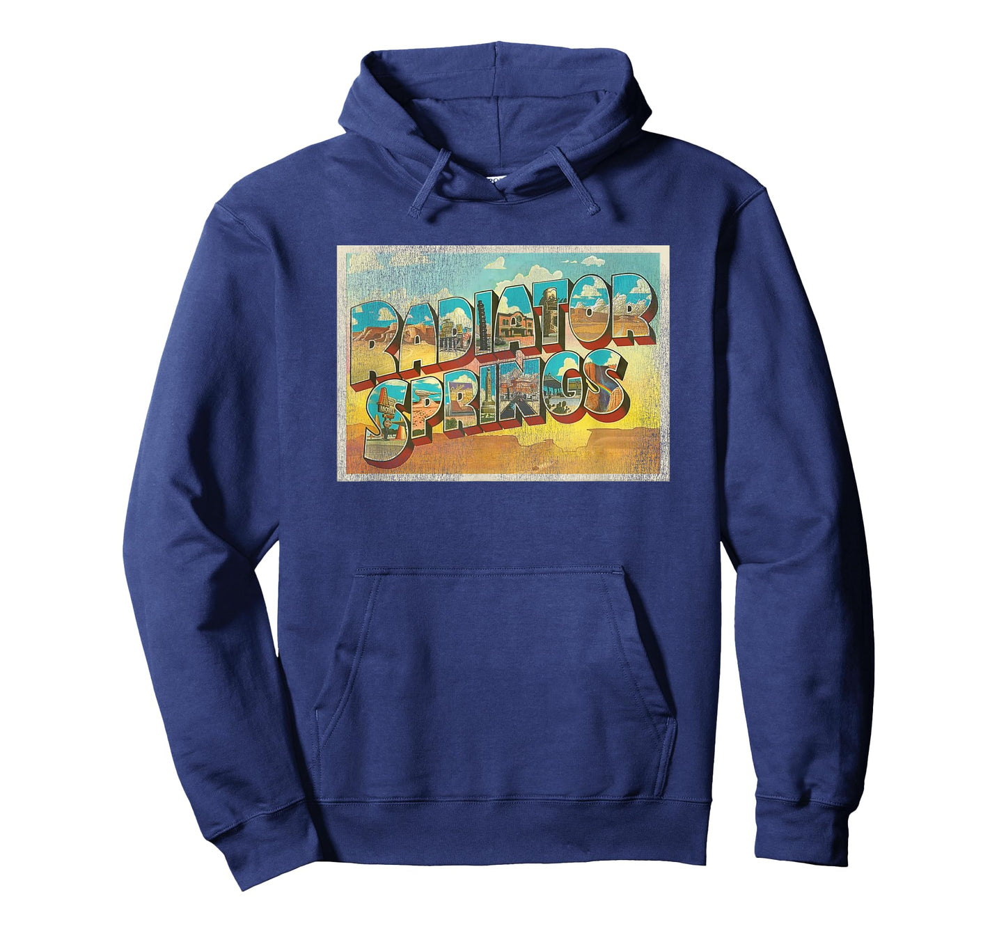 Disney Pixar Cars Radiator Springs Postcard T-Shirt