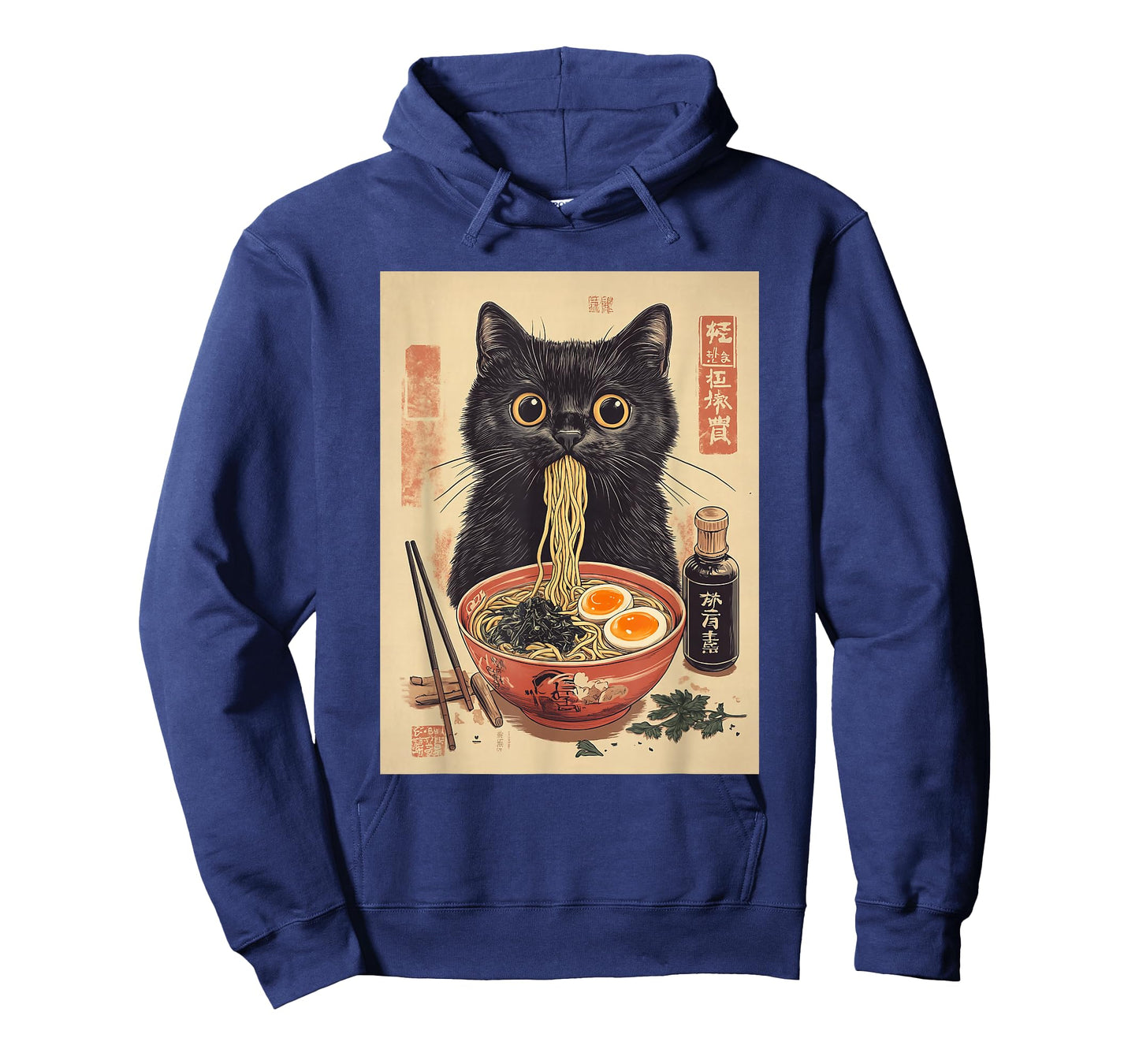 Kawaii Noodle Soup Anime Japanese Ramen Cat Girl T-Shirt