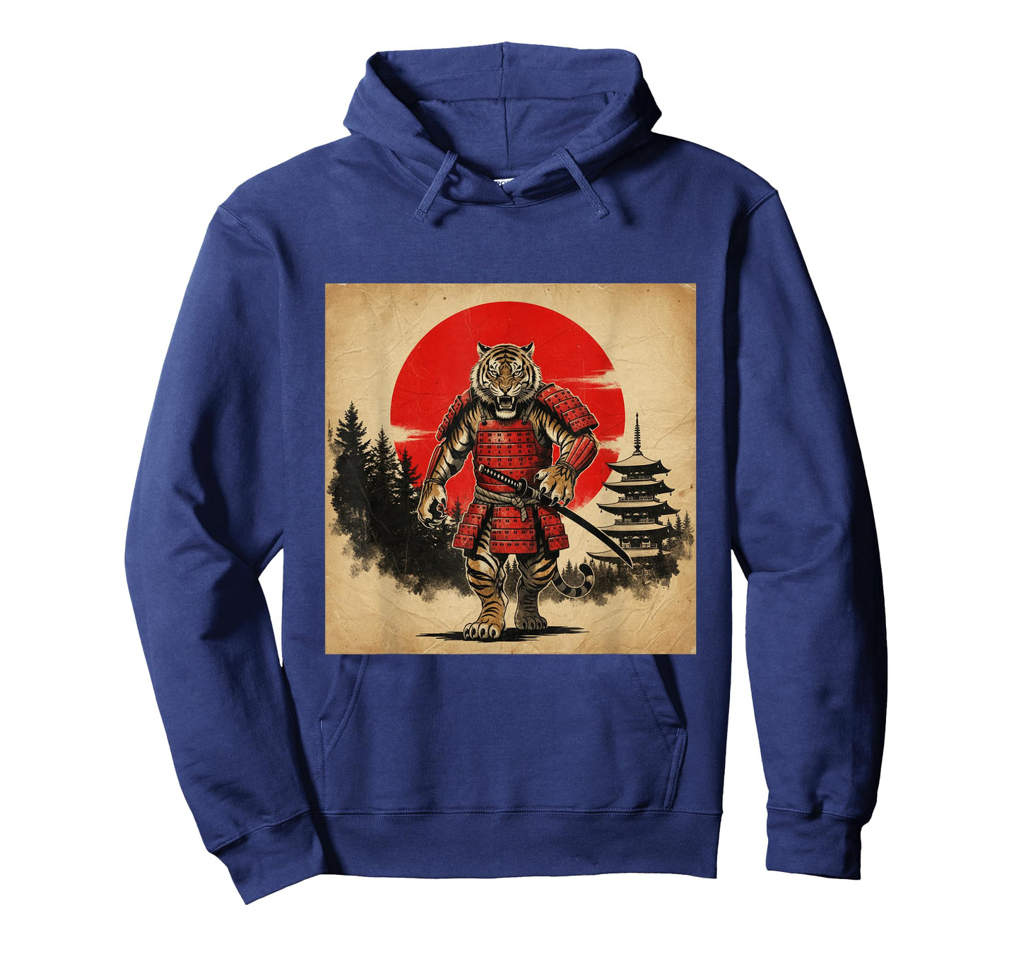 Samurai Tiger Warrior Japanese Mythology Art T-Shirt