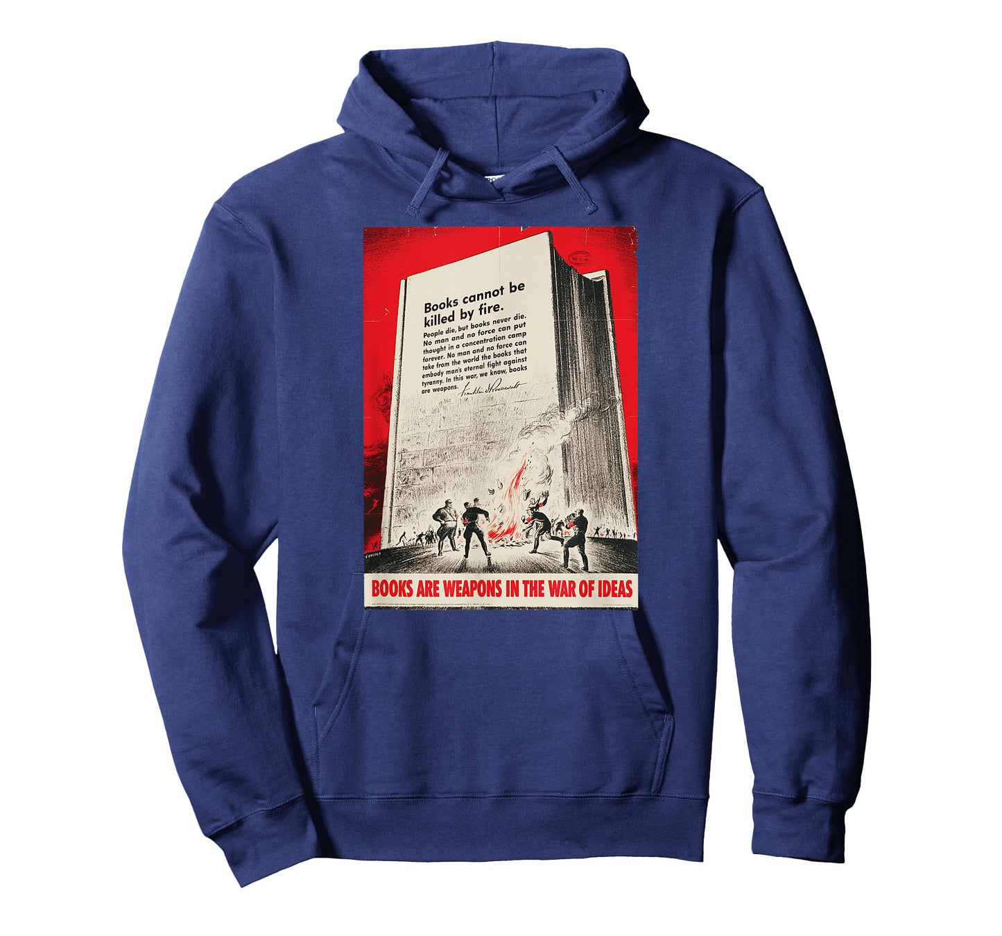 WWII Vintage Poster, Books Are Weapons T Shirt T-Shirt