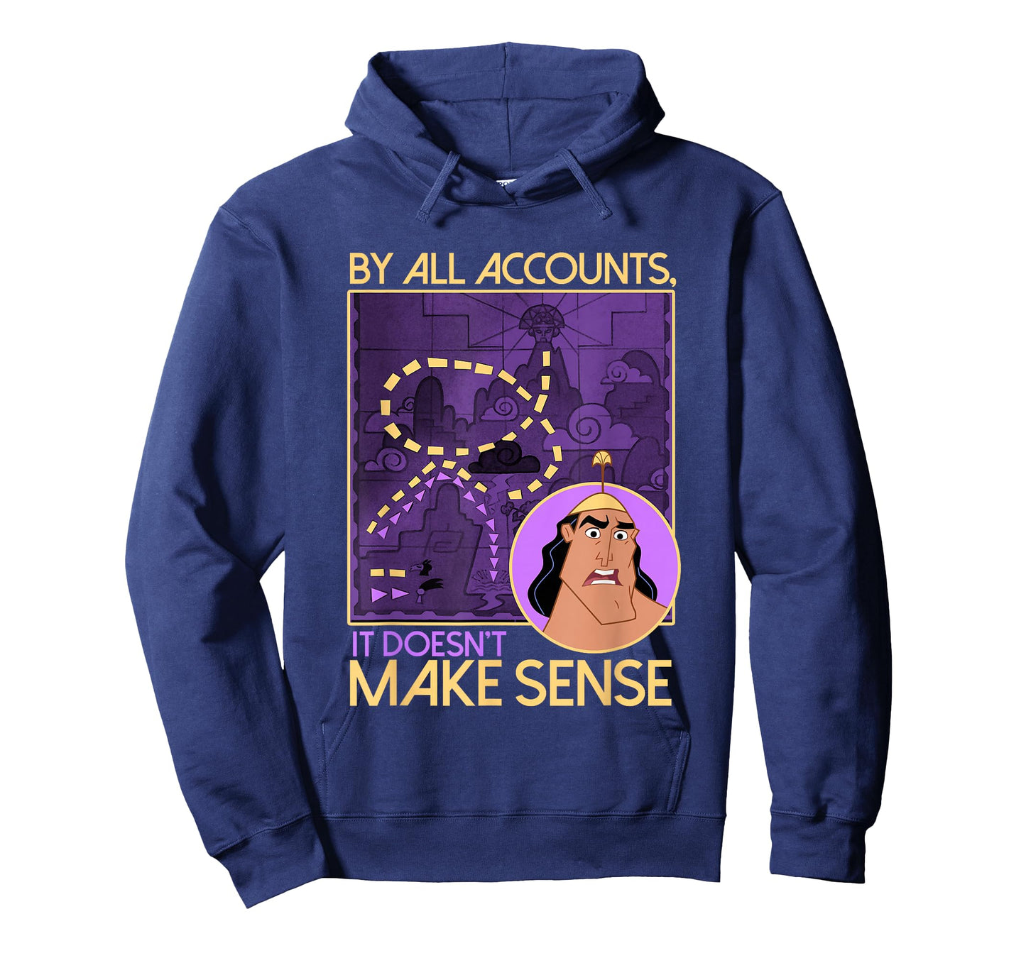 Disney Emperor's New Groove Kronk Doesn't Make Sense T-Shirt T-Shirt