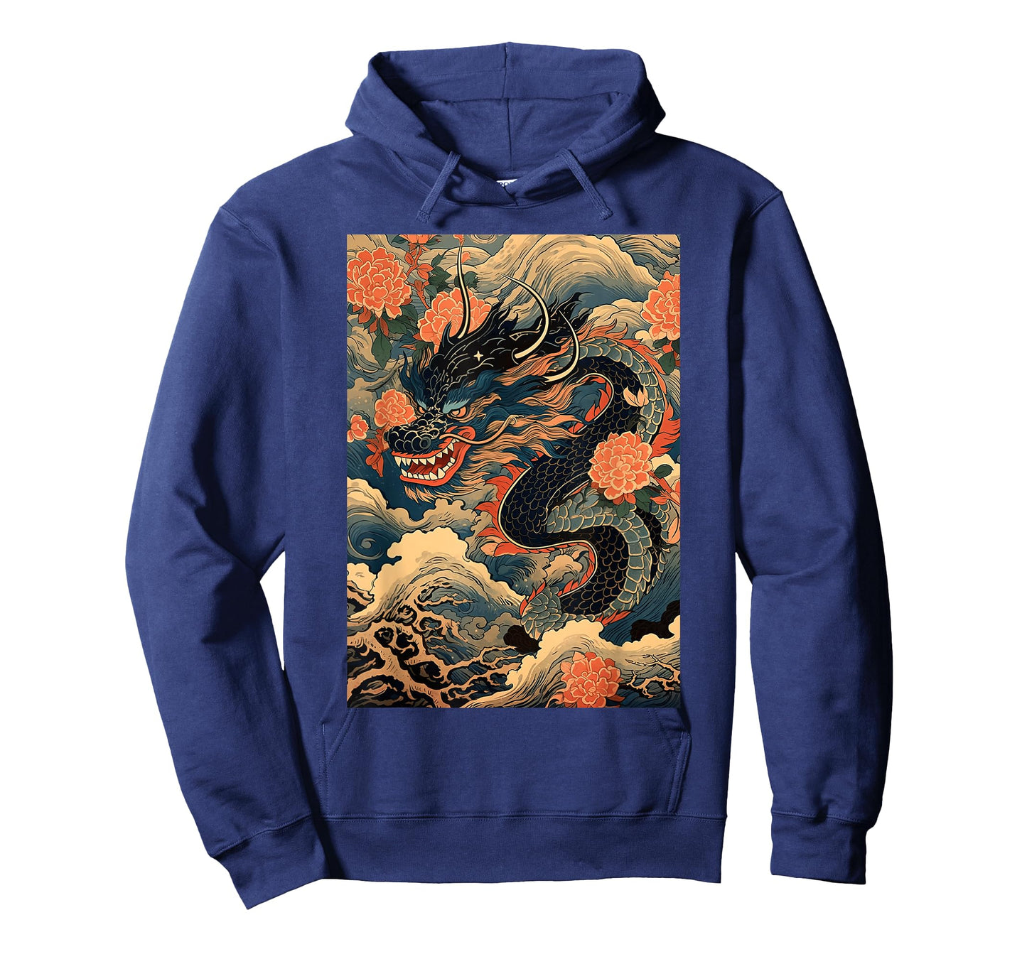 Vintage Dragon Japanese Graphic Art Retro Tattoo T-Shirt