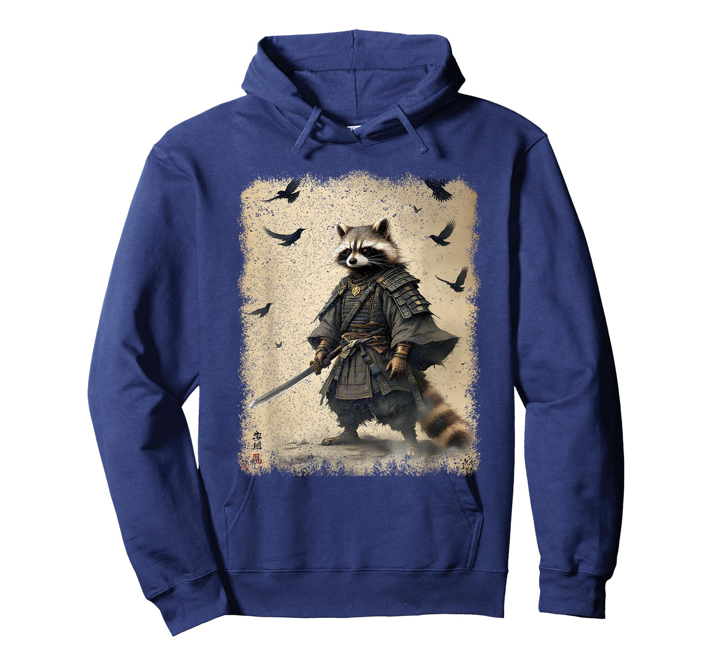 Samurai Raccoon, Japanese Warrior Art | Anime & Samurai T-Shirt