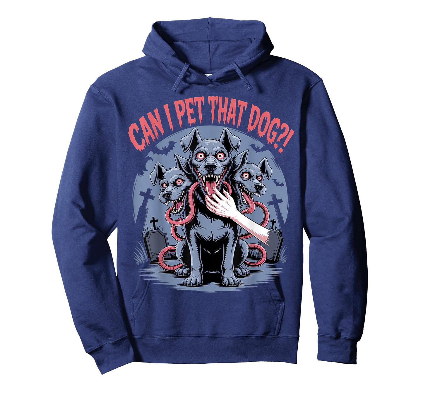 Can I Pet That Dog Cerberus Horror Halloween Dog Lover Pet T-Shirt