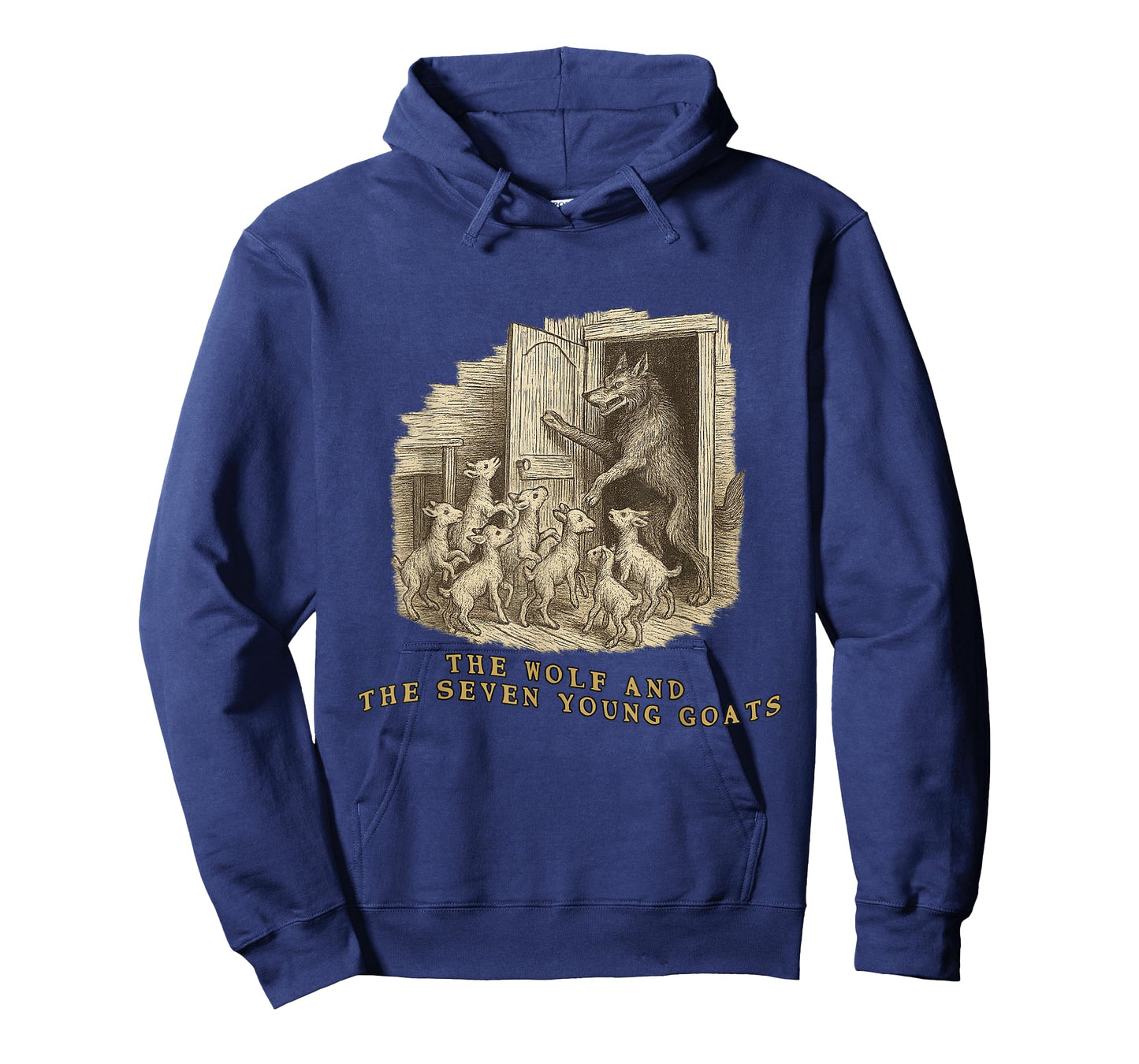 The Wolf and the Seven Young Goats Classic Fairy Tale T-Shirt