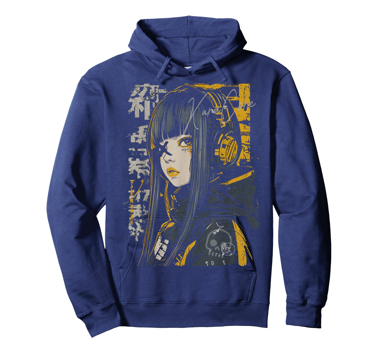 Japanese Streetwear Cyberpunk Y2K Techwear Retro Manga Anime T-Shirt