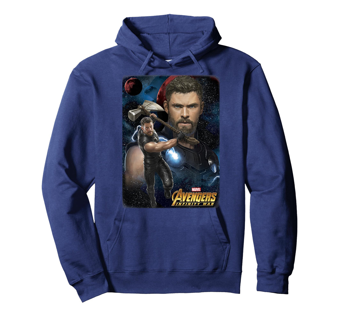 Marvel Infinity War Thor Galaxy Protector Graphic T-Shirt T-Shirt