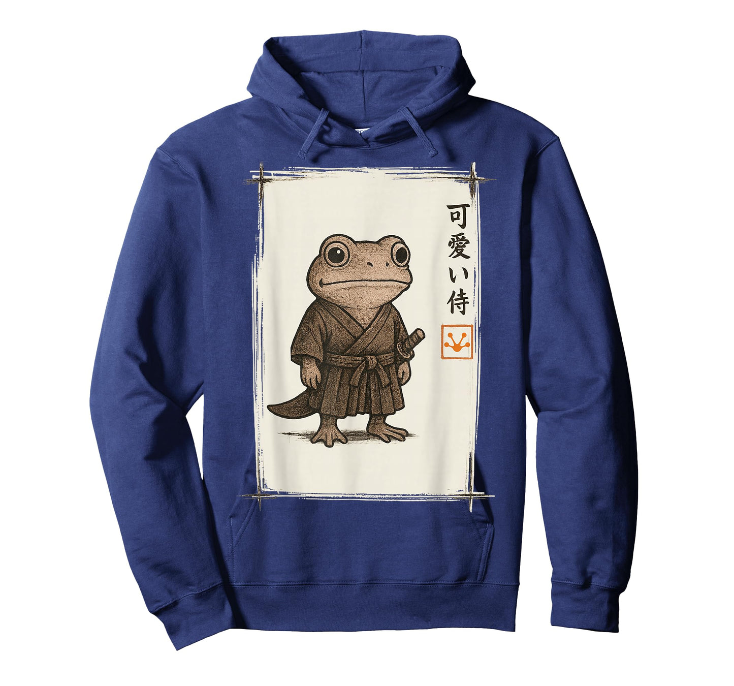 Samurai Frog Japanese Art Anime Funny Gifts Men Women Kid T-Shirt