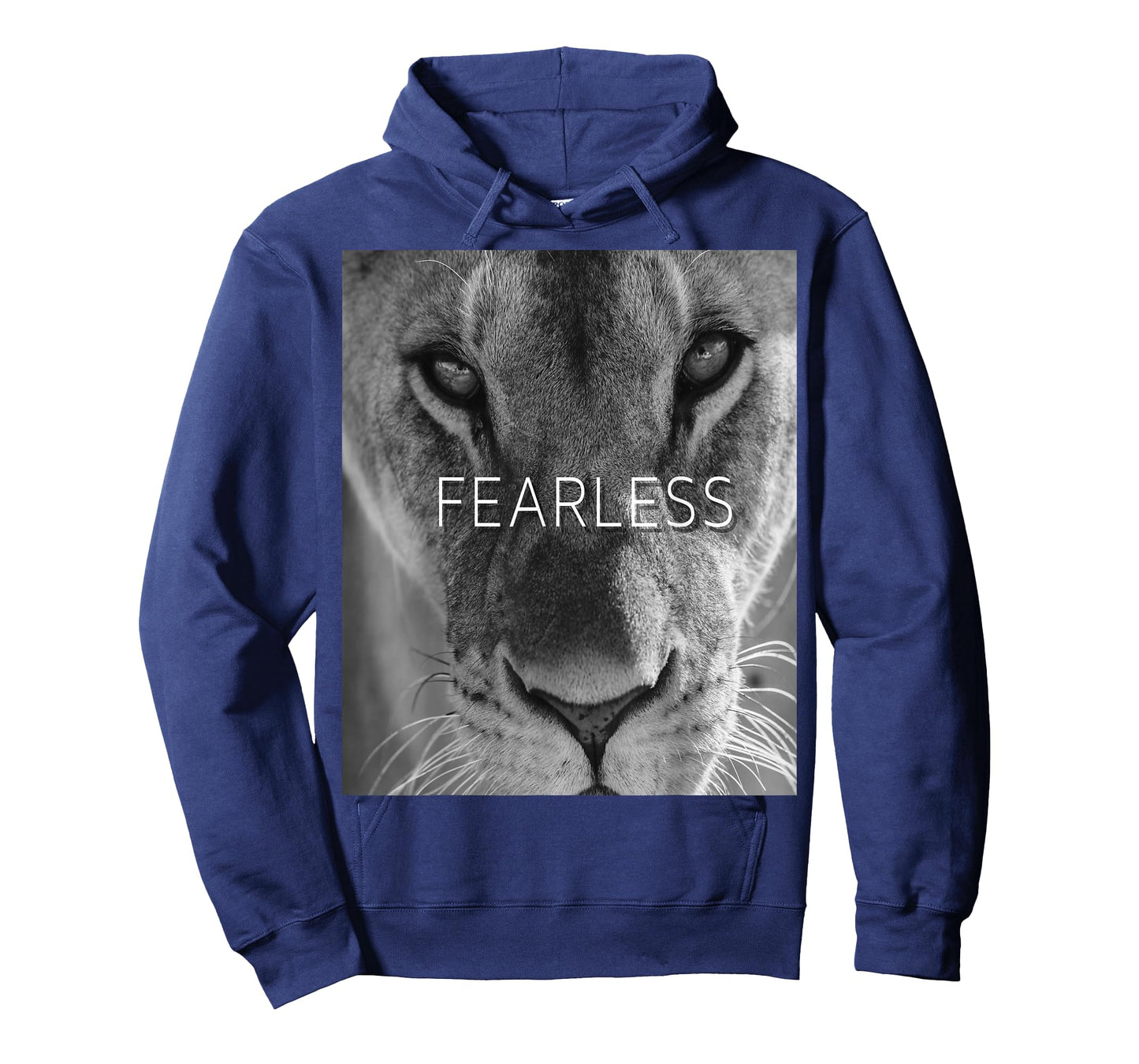 FEARLESS Female Lion Lioness t shirt for men, women and kids T-Shirt