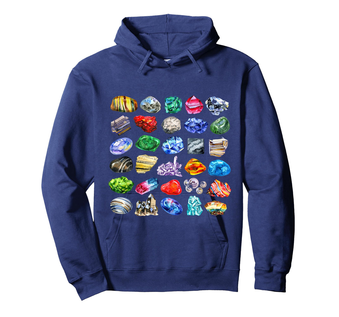 Minerals Gems and Crystals Rock Collecting T-Shirt