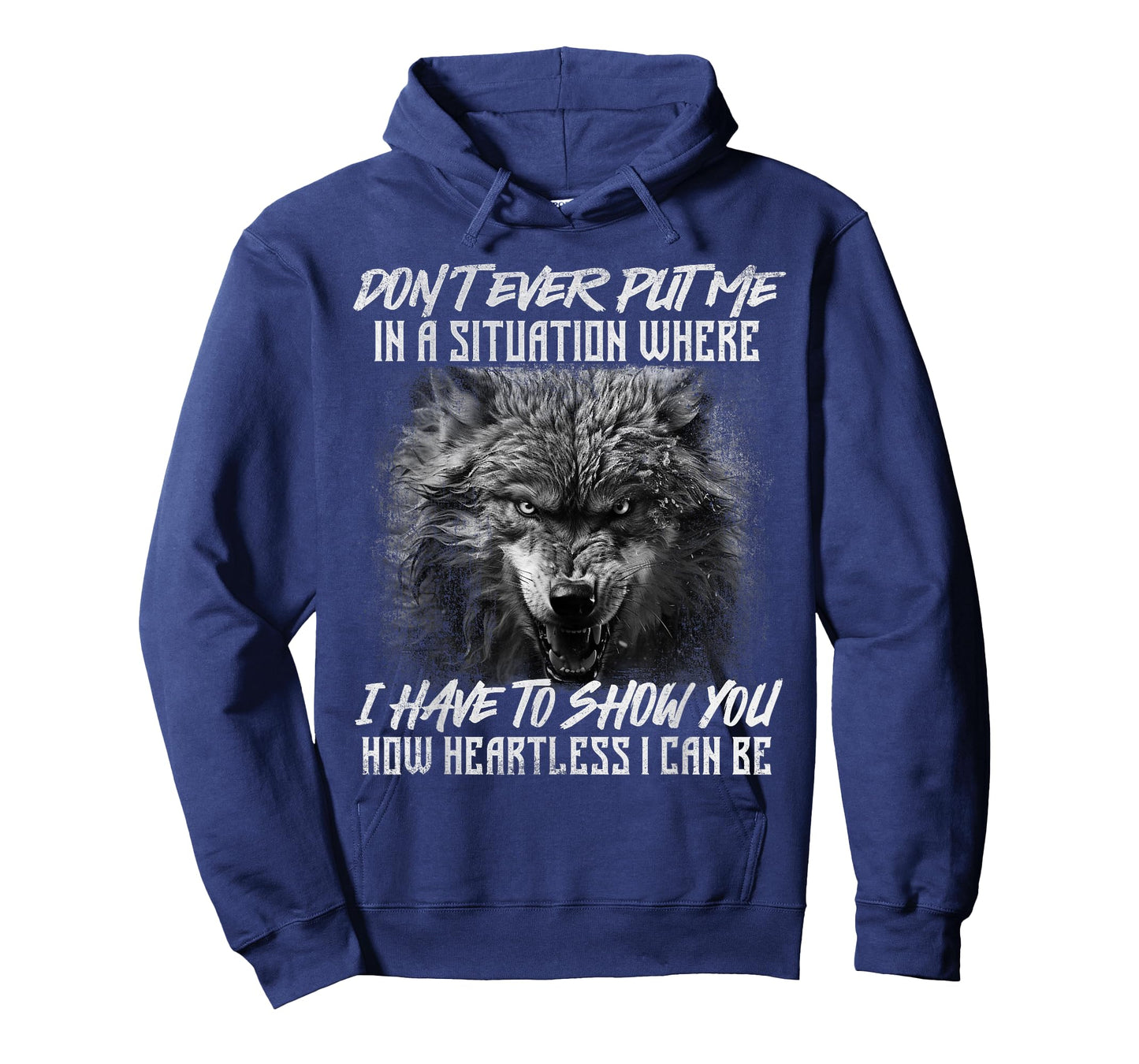 How Heartless I Can Be - Wolf Lover Wildlife Animal T-Shirt