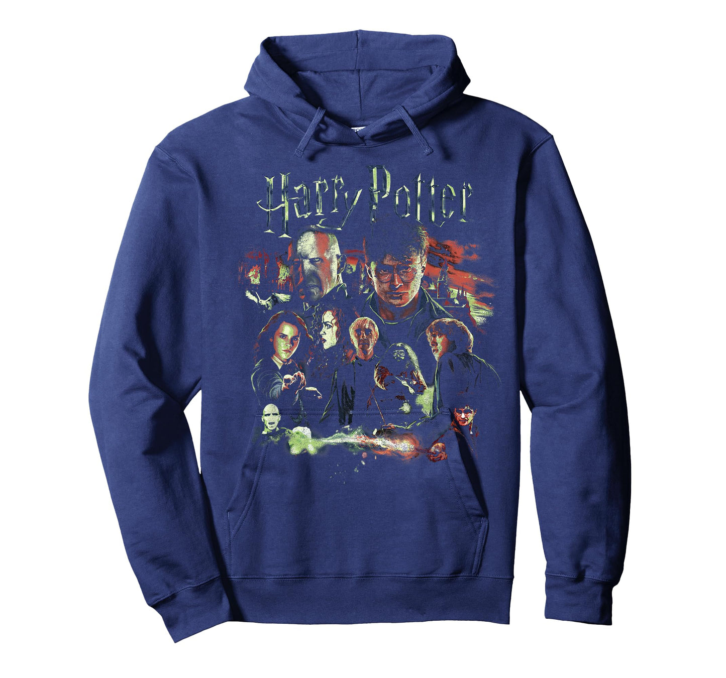 Harry Potter Deathly Hallows Group Shot Portrait T-Shirt