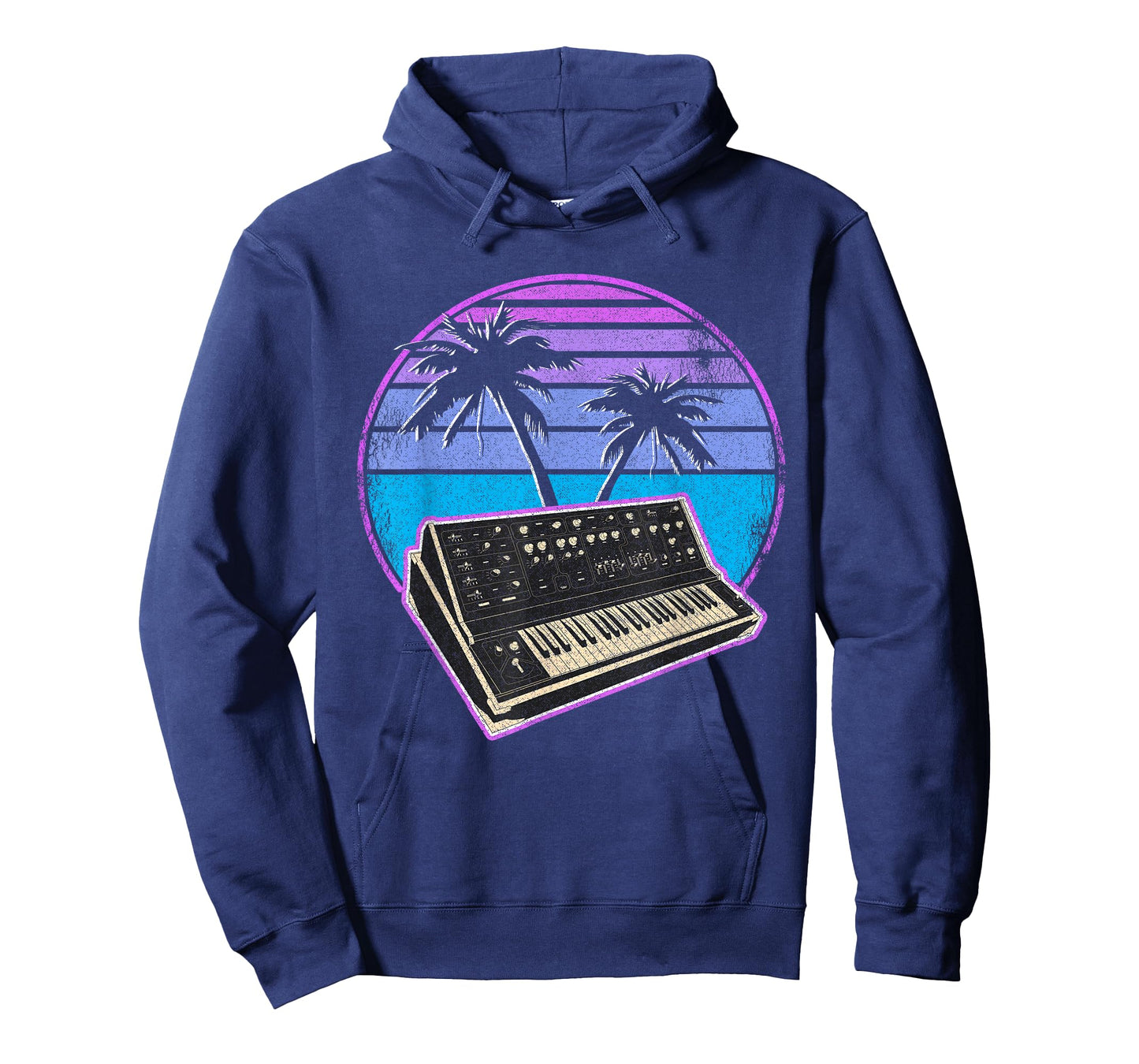 Synthwave Vintage Retrowave Pastel Goth Analog Synthesizer T-Shirt