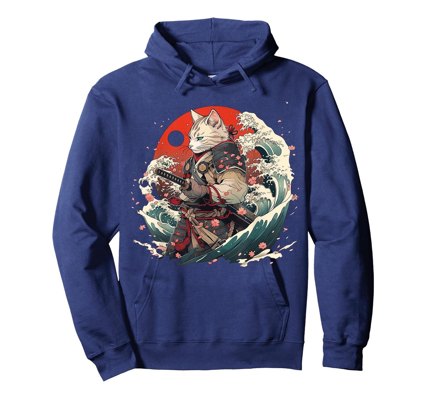 Japanese Samurai Cat Tattoo, Vintage Ninja Cat T-Shirt