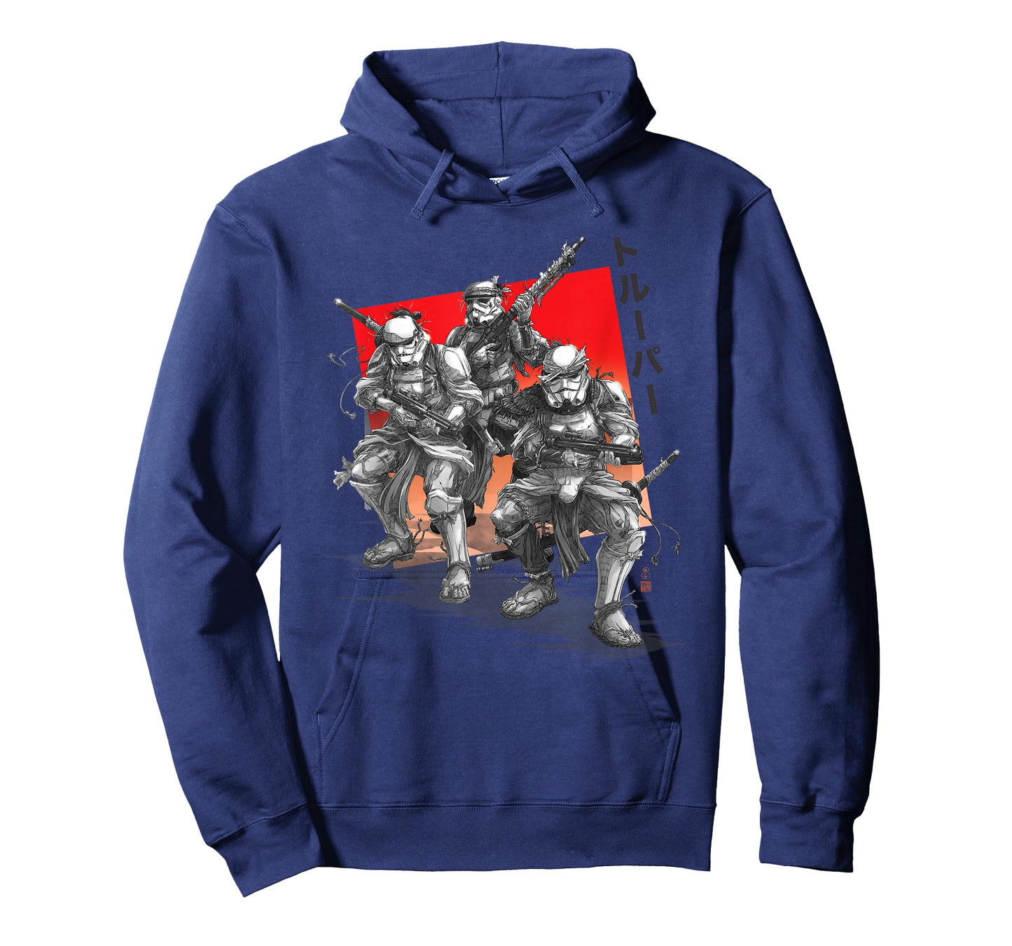 Star Wars: Visions Anime The Duel Samurai Stormtrooper Trio T-Shirt