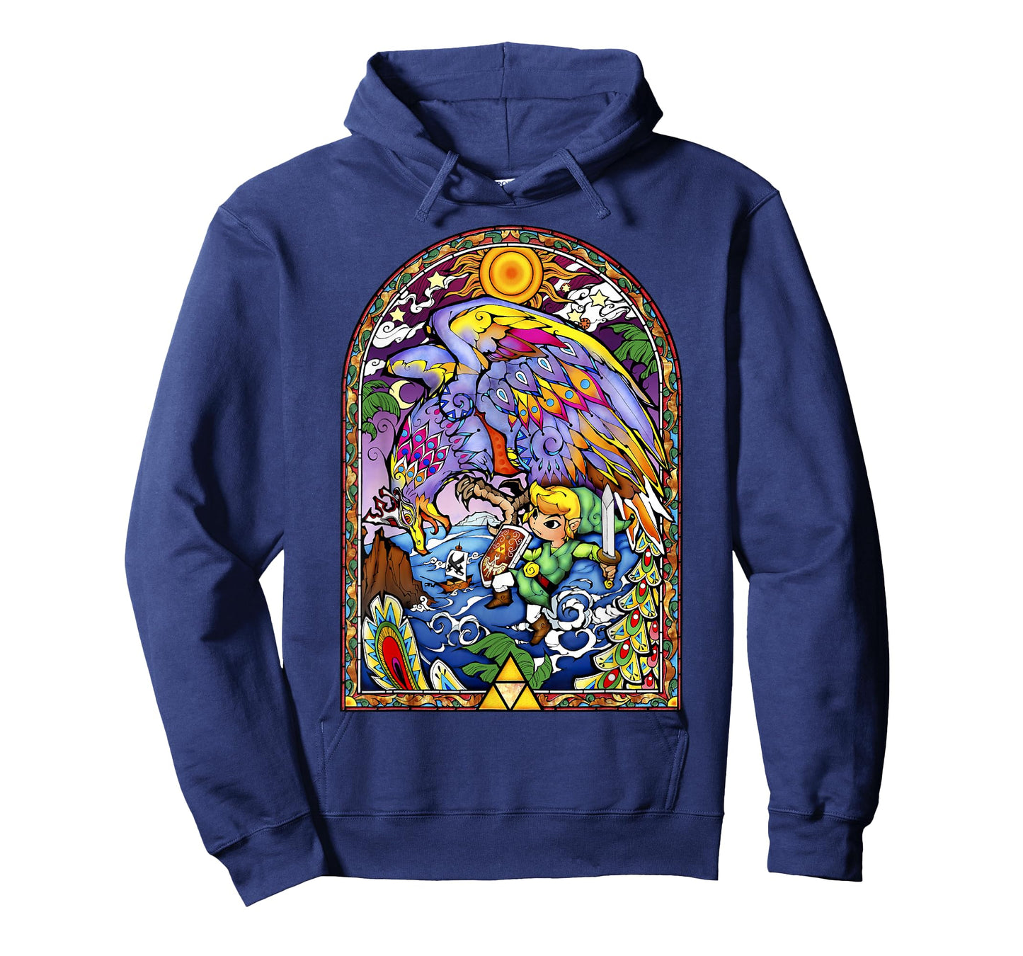 Legend of Zelda Wind Waker Kargaroc Glass Graphic T-Shirt T-Shirt