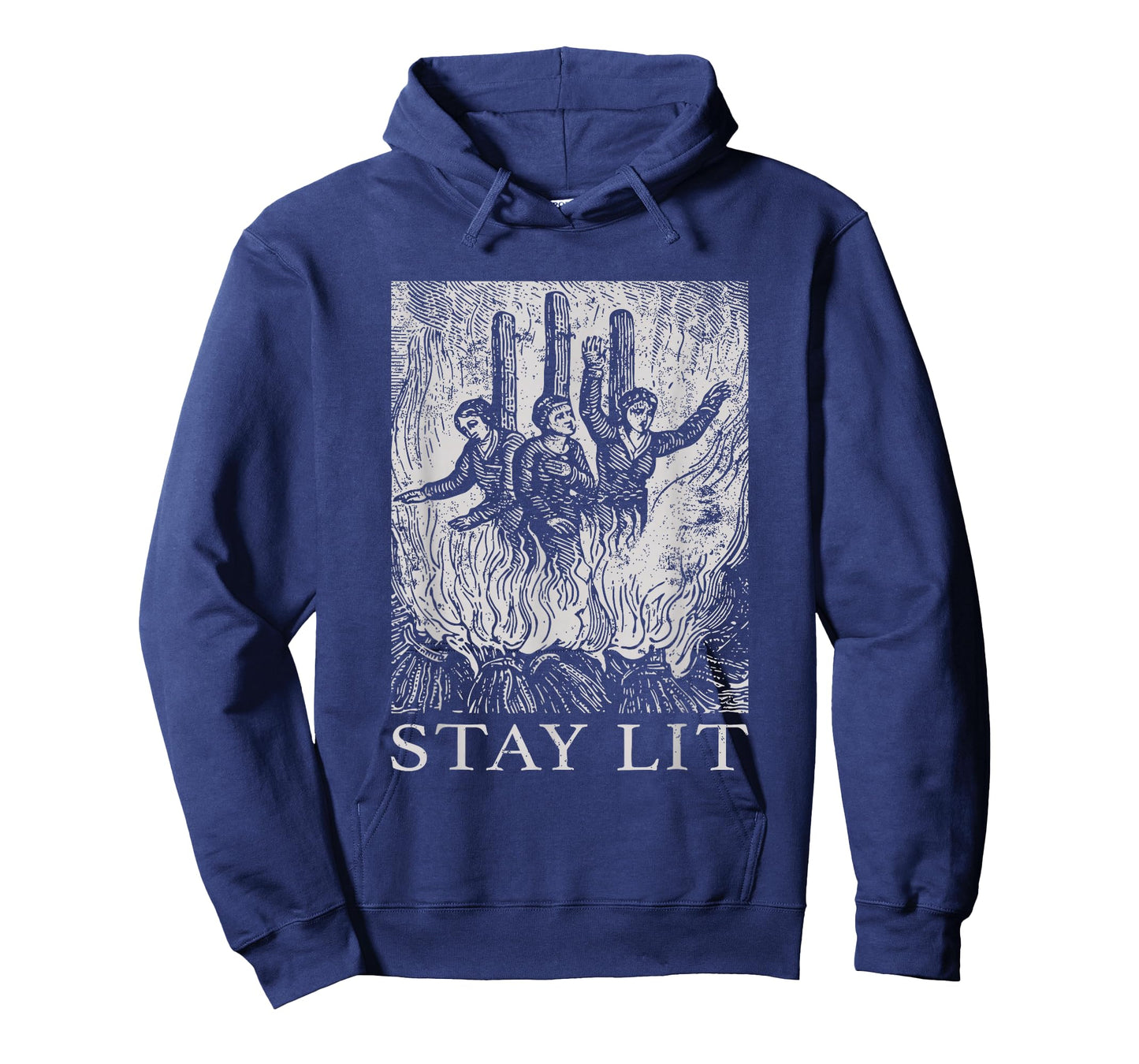 Occult Stay Lit Satan Devil Hell Unholy Antichrist Witch T-Shirt