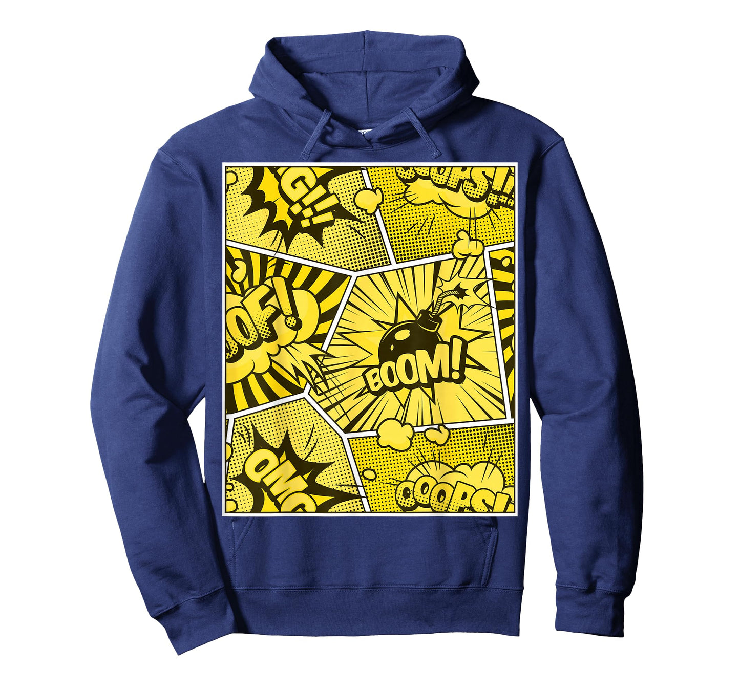 Varsity-Gold Yellow Comic Book University Varsity-Gold T-Shirt
