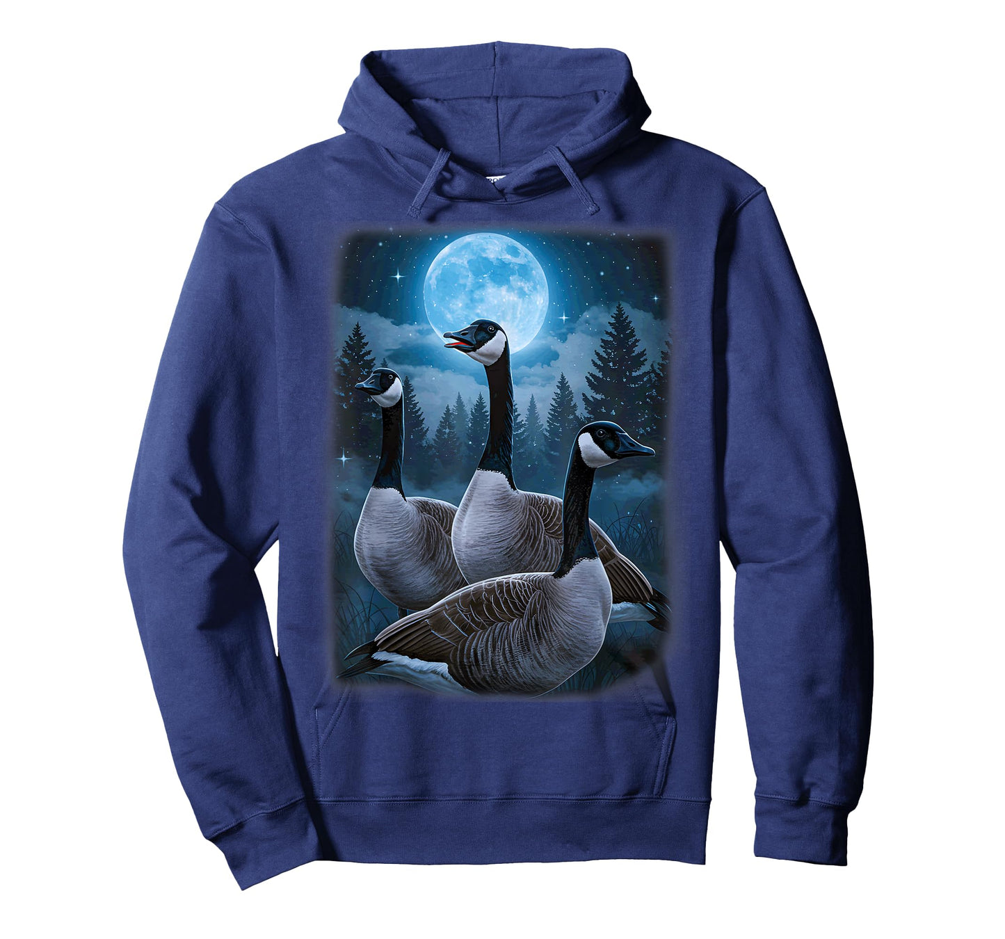 Canadian Geese Howling at the Moon T-Shirt
