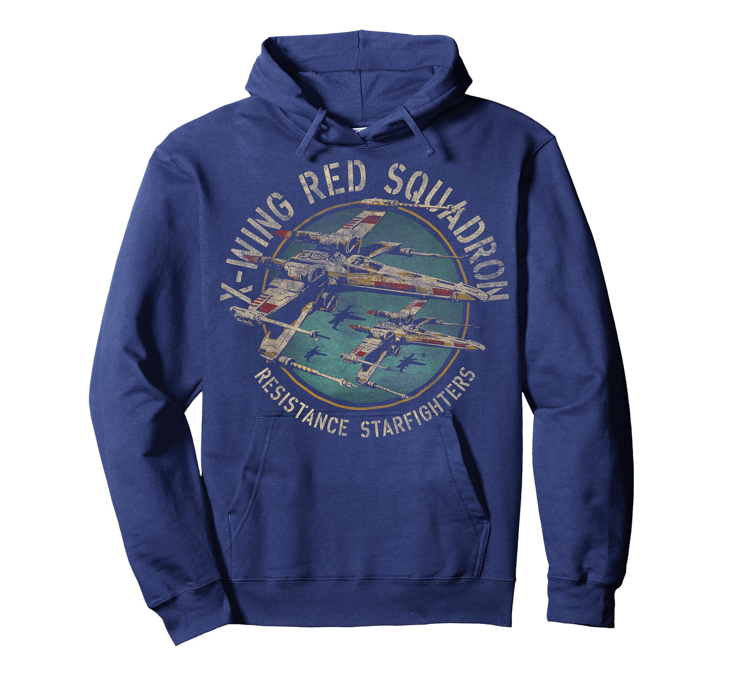 Star Wars X-Wing Squadron Faded Portrait T-Shirt