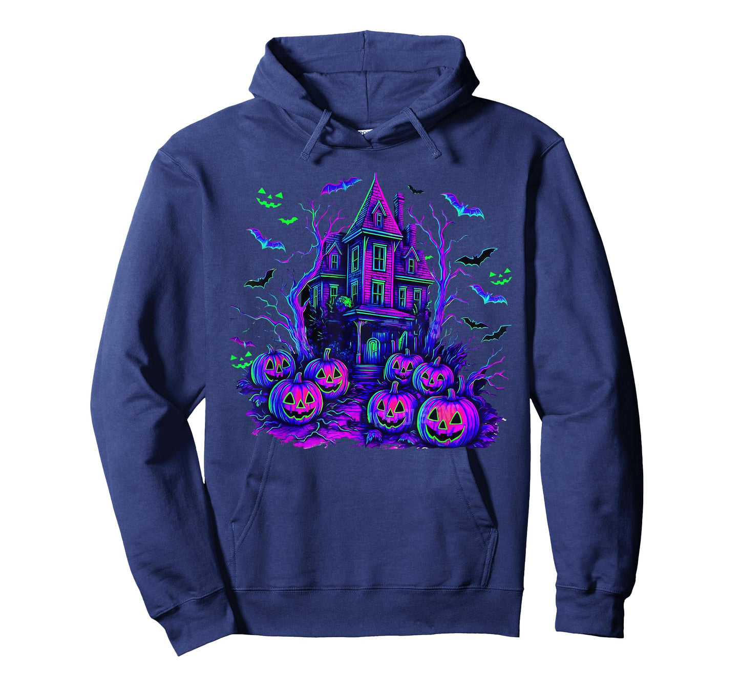 Vintage Halloween Spooky Scene Retro Pumpkin Scary Season T-Shirt