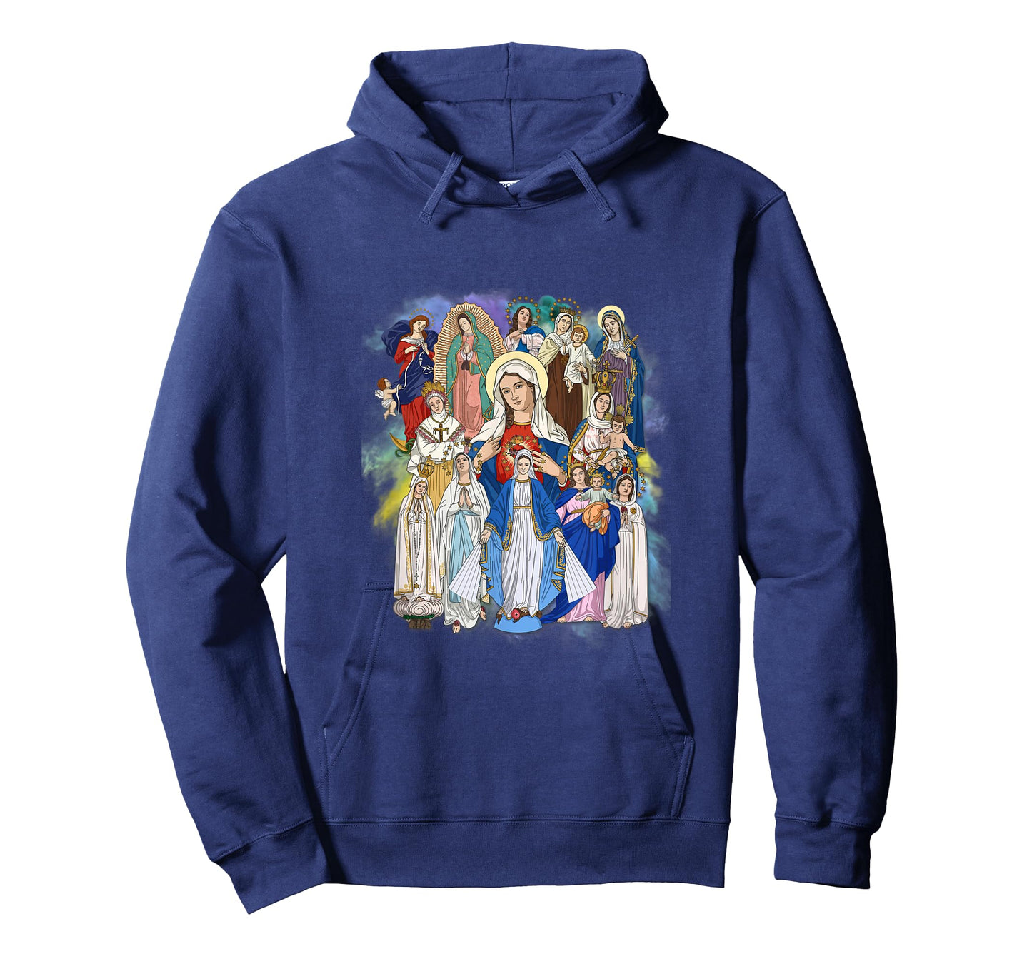 Our Lady The Blessed Mother Latin Marian Titles Catholic T-Shirt
