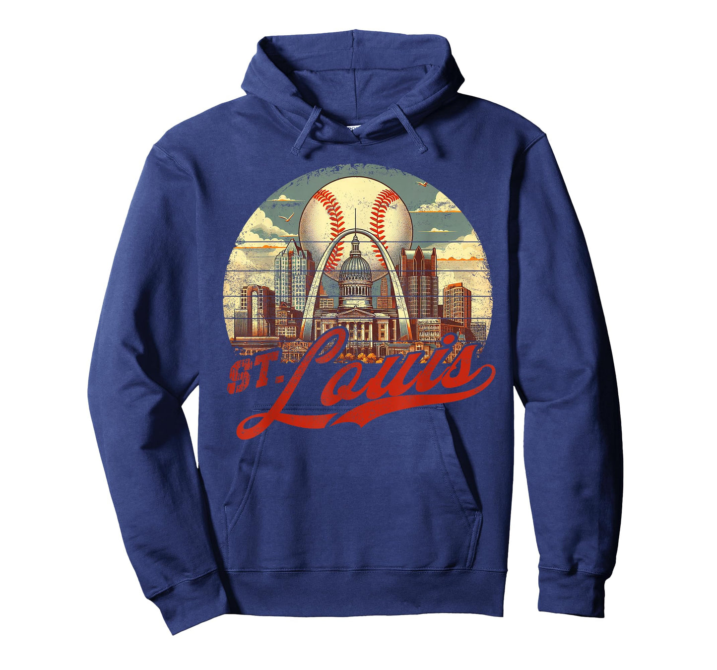 St. Louis Retro Baseball Lover Game Day Men Boys Girls T-Shirt