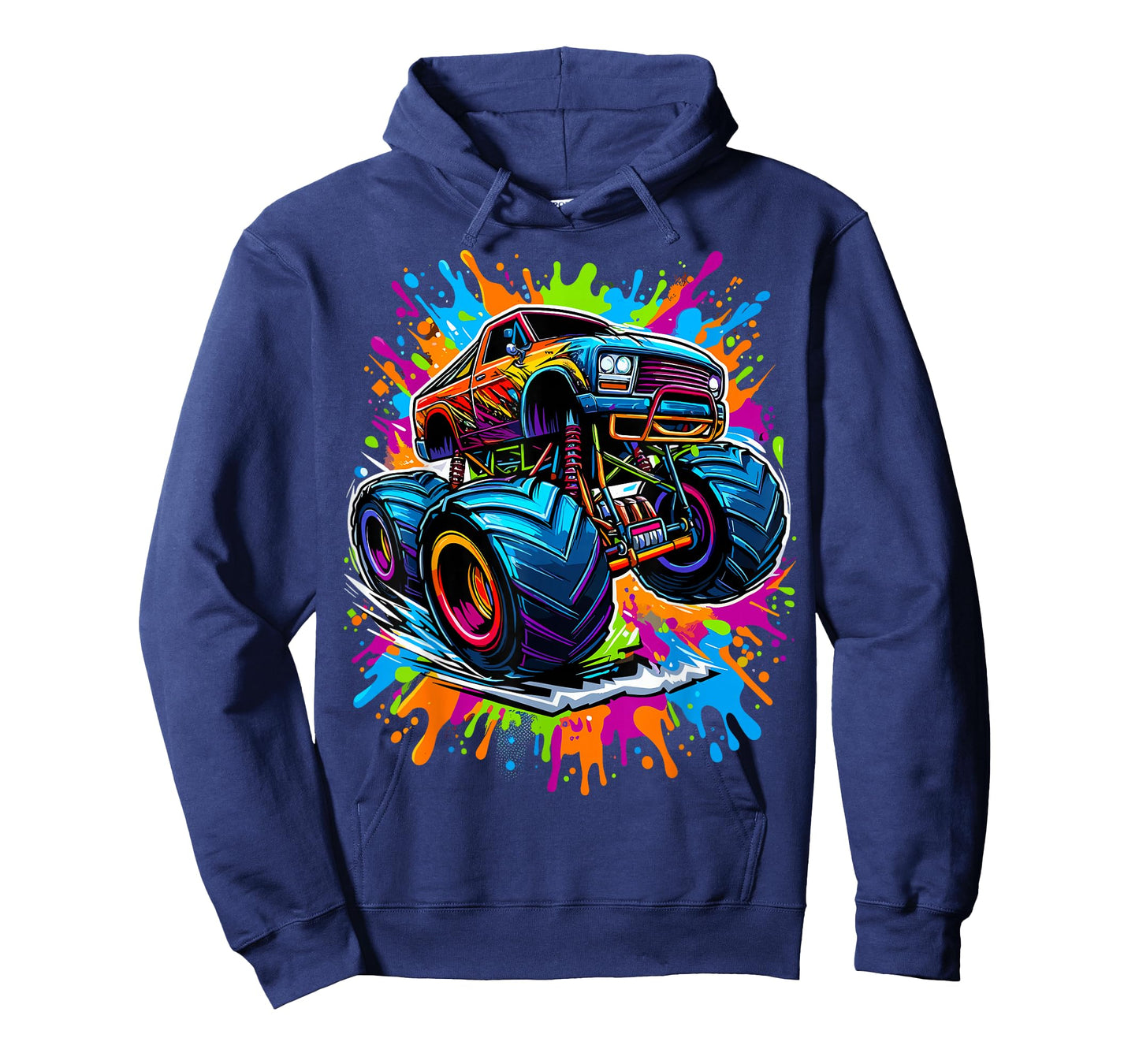 Monster Truck Lover Colorful T-Shirt