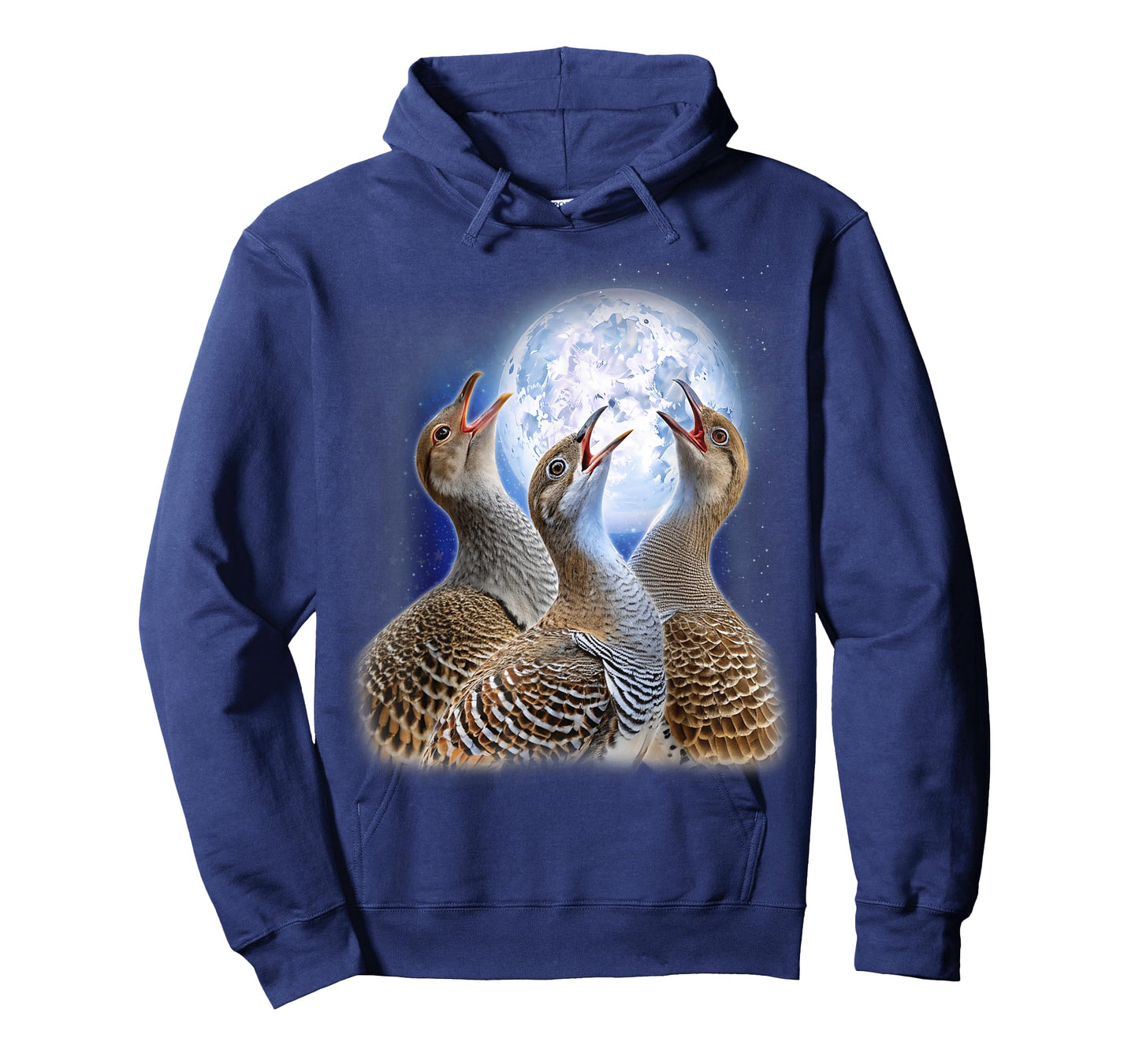3 Malleefowl Howling At The Moon Funny Australian Bird Lover T-Shirt
