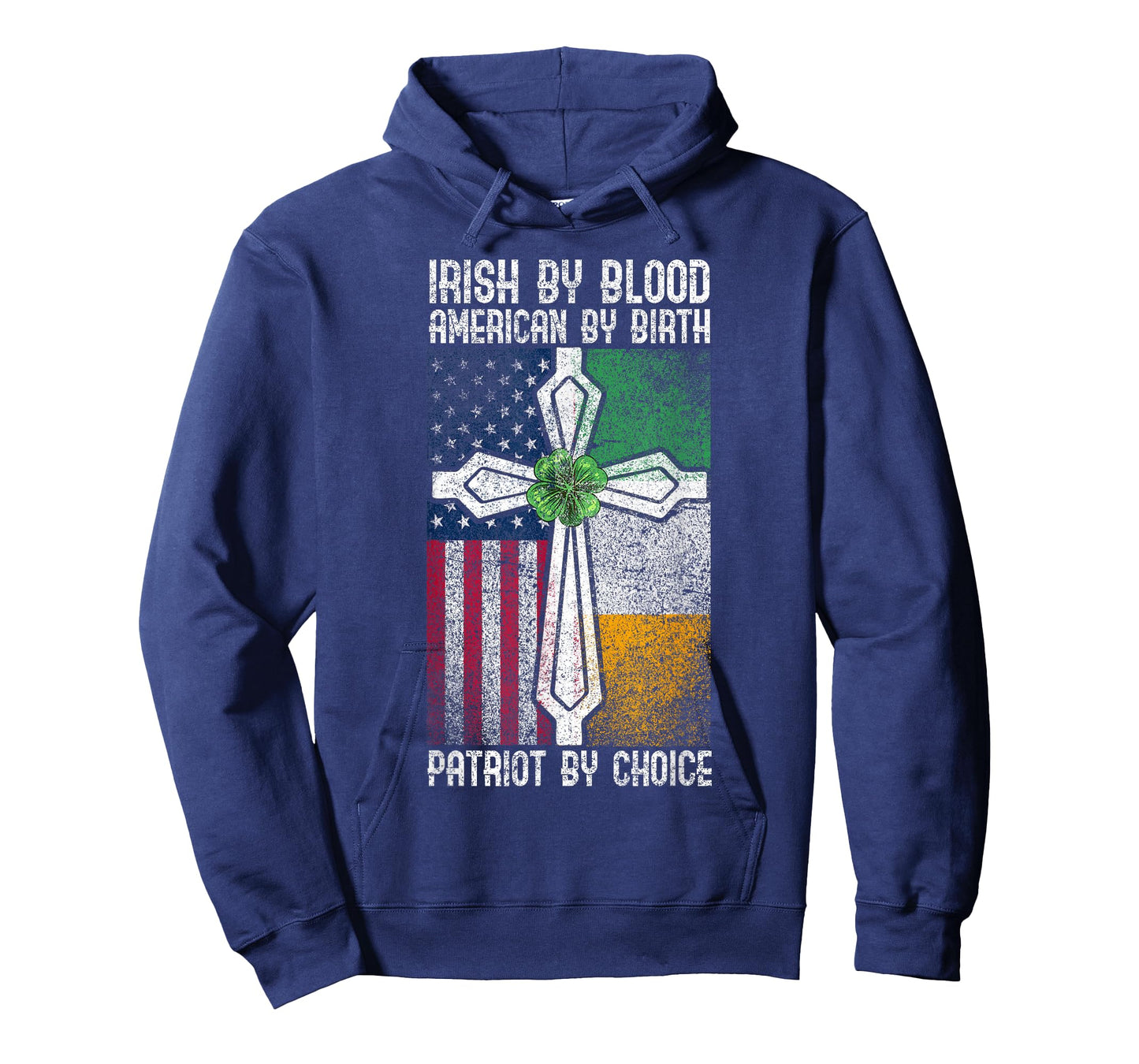 Irish By Blood American By Birth Patriot Choice American T-Shirt
