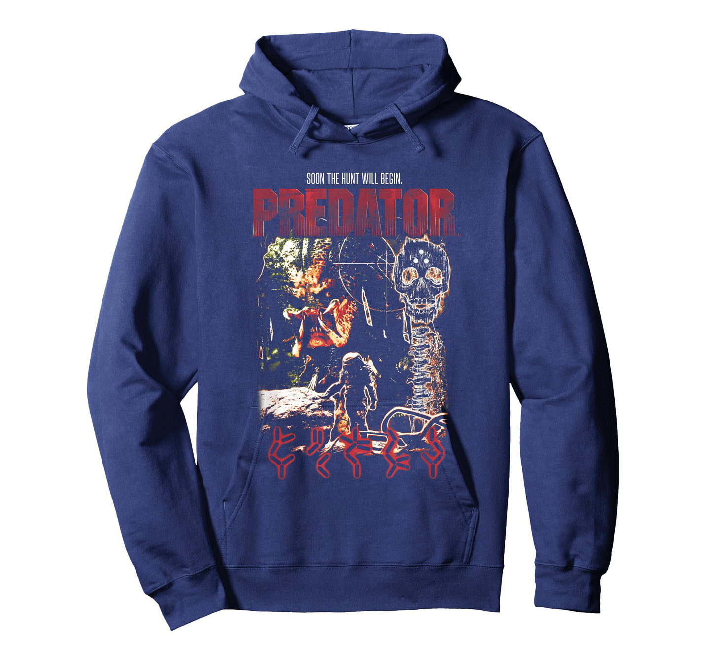 Predator Soon The Hunt Will Begin Distressed Vintage T-Shirt