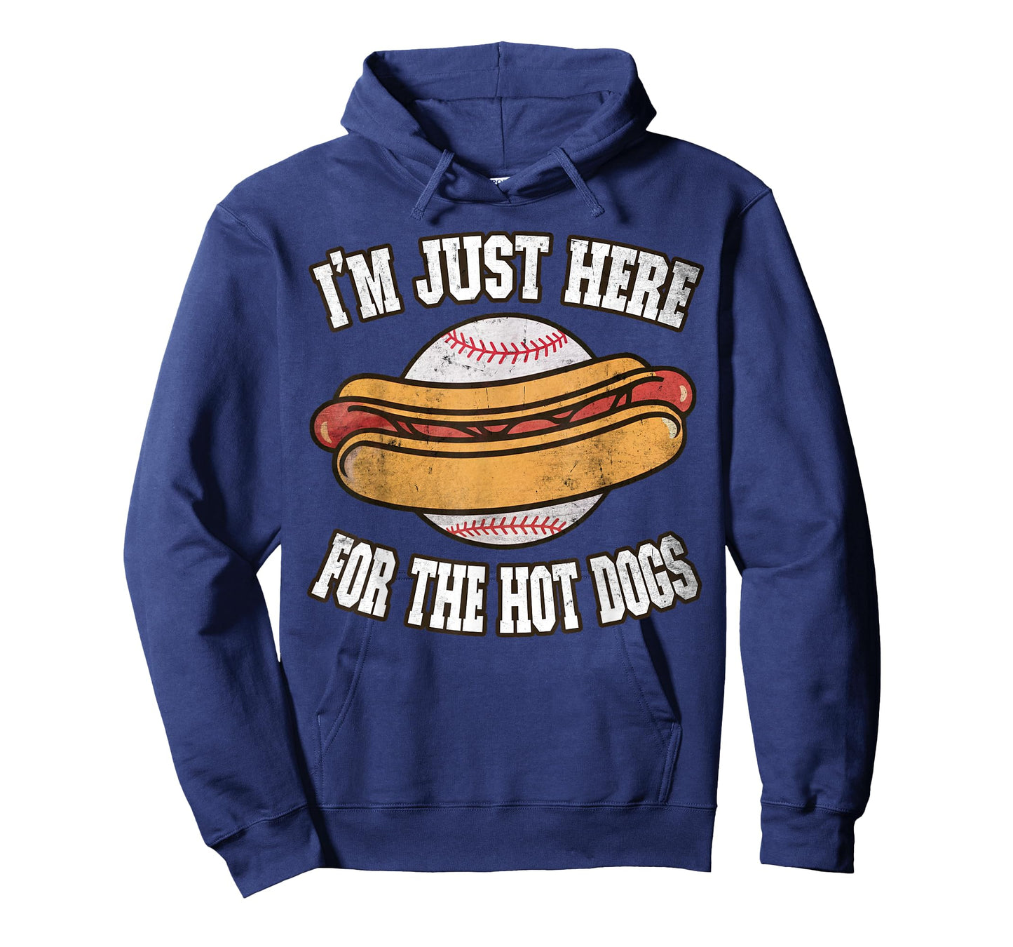 I'm just here for the Hot Dogs Ballpark Playing Baseball T-Shirt