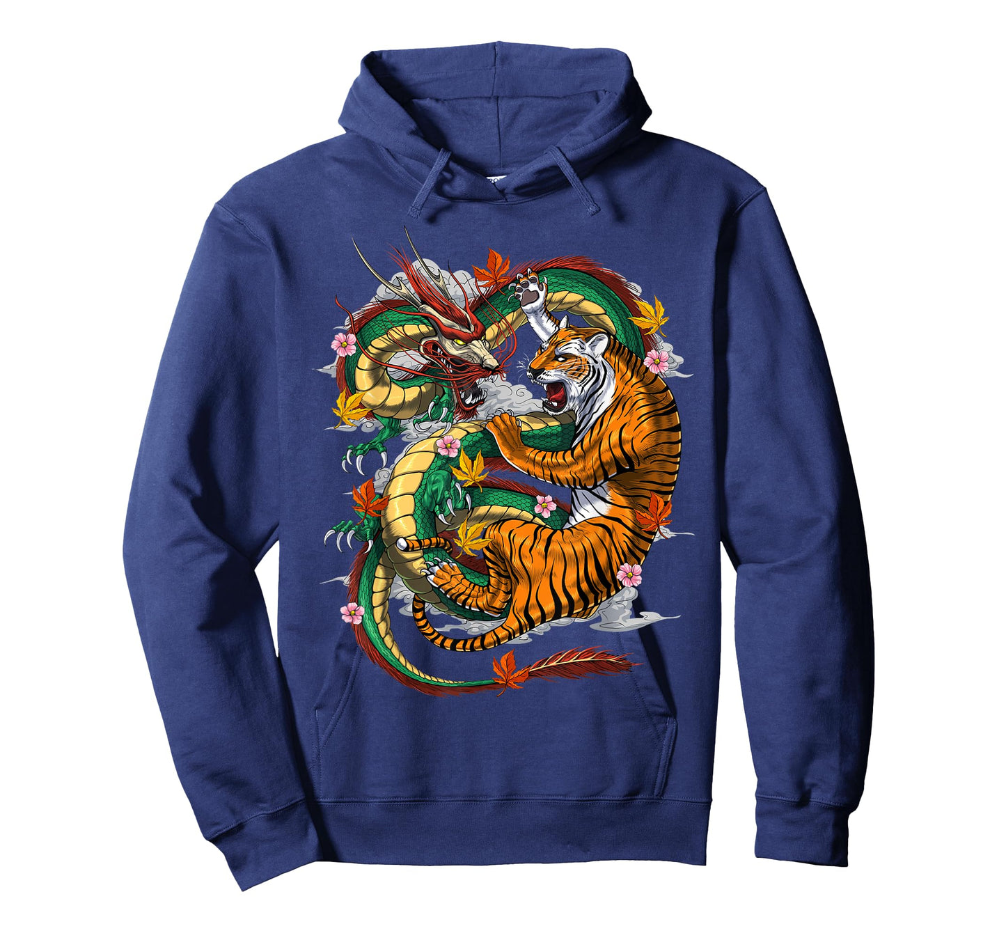 Japanese Dragon Japanese Tiger Folklore T-Shirt
