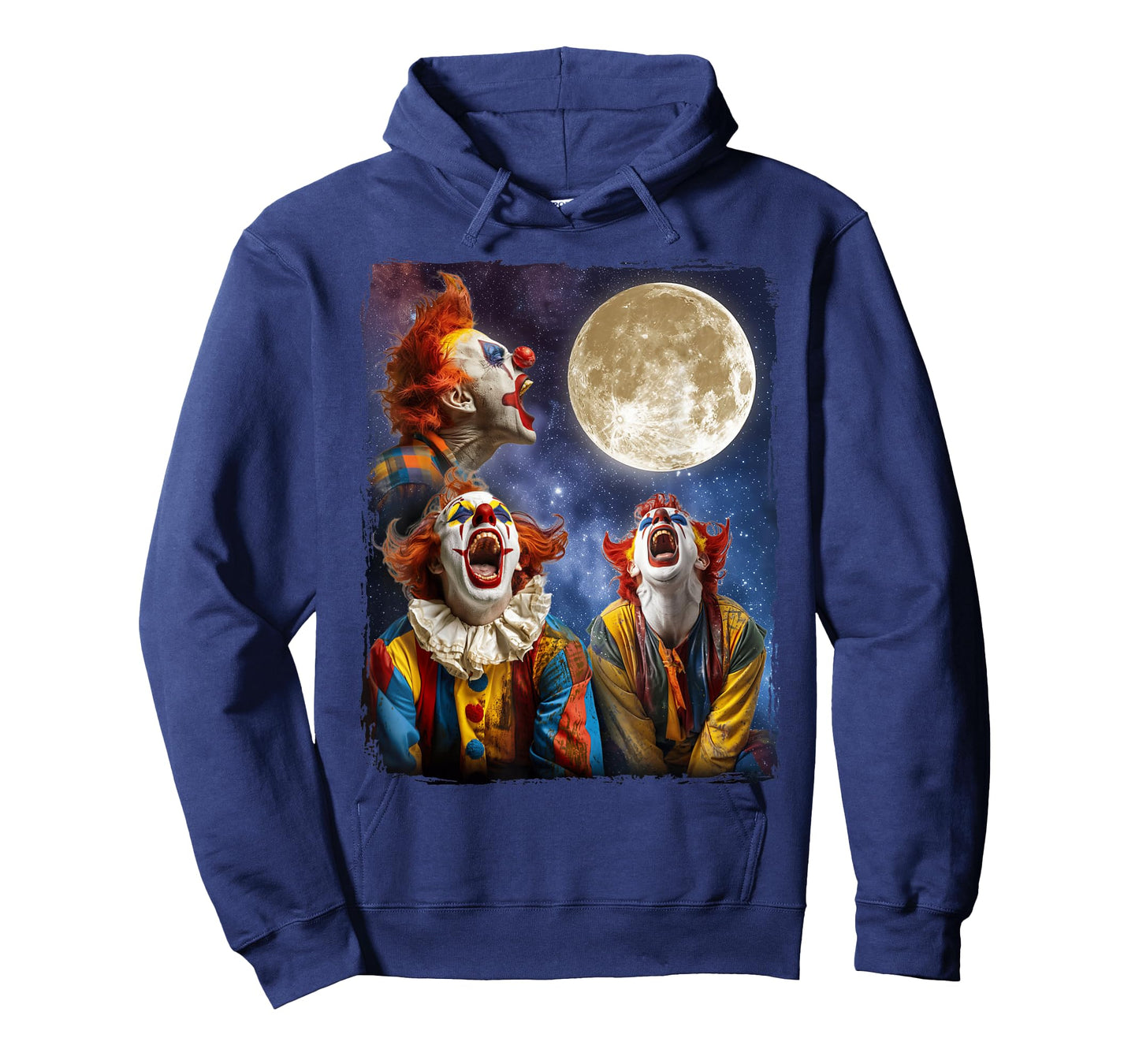 Clowns Howling Moon T-Shirt