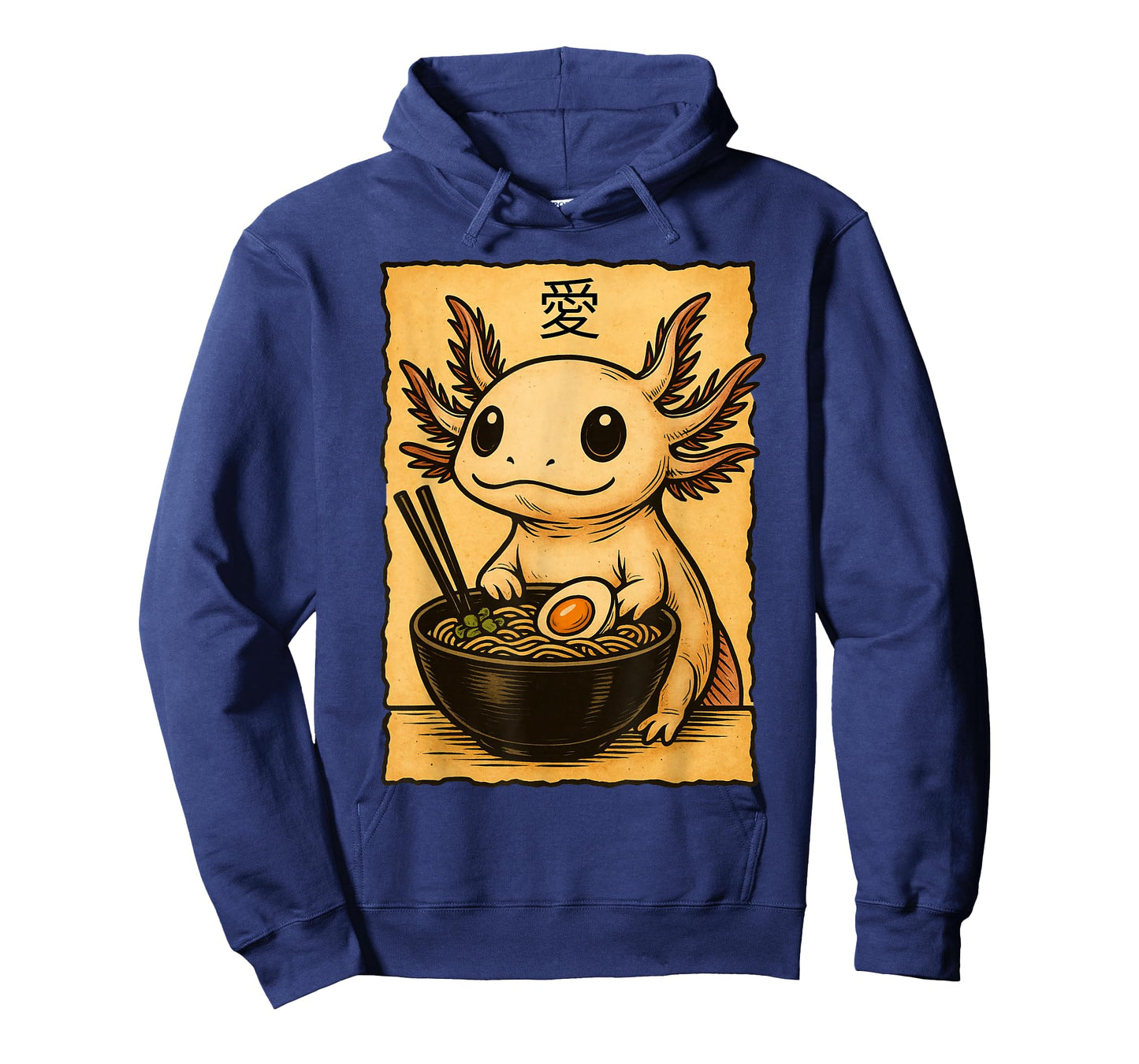 Funny Axolotl Ramen Tee Japanese Kawaii Anime Axolotl T-Shirt