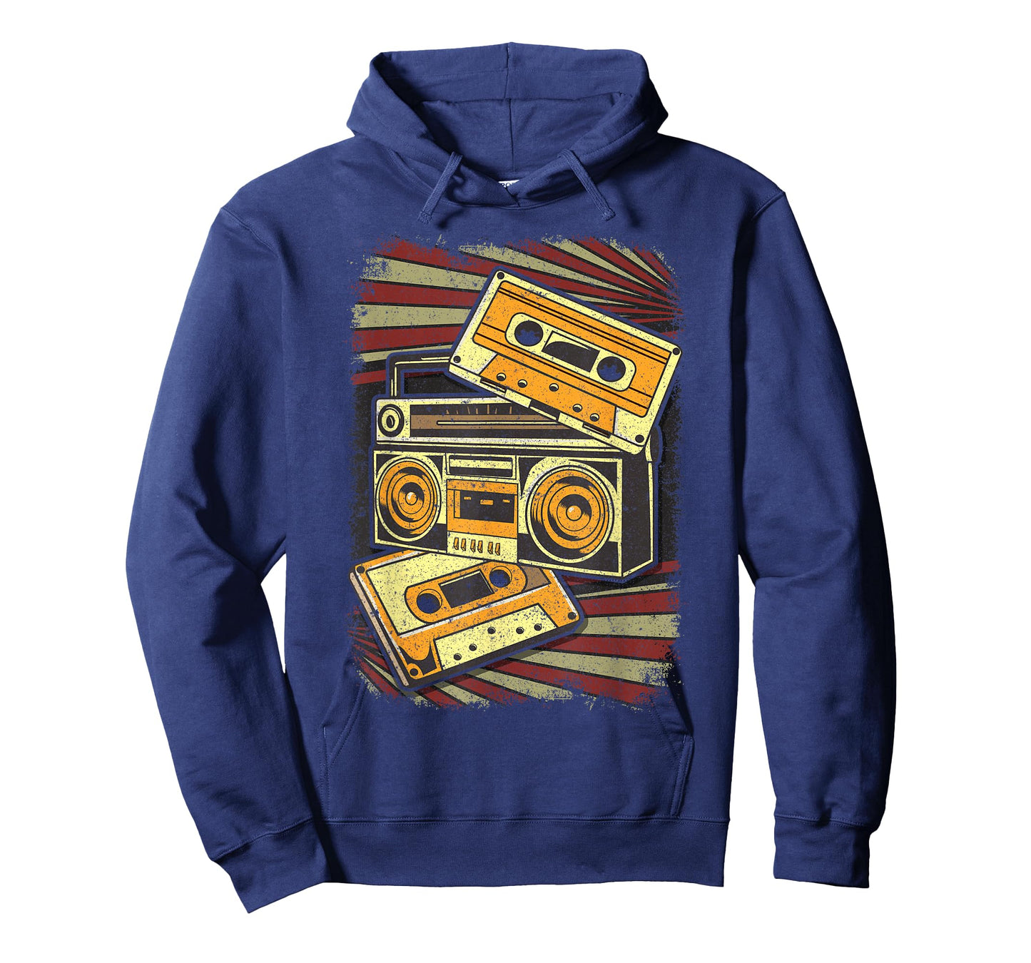 Retro Vintage Boombox 80's Music Old School Radio Boombox T-Shirt