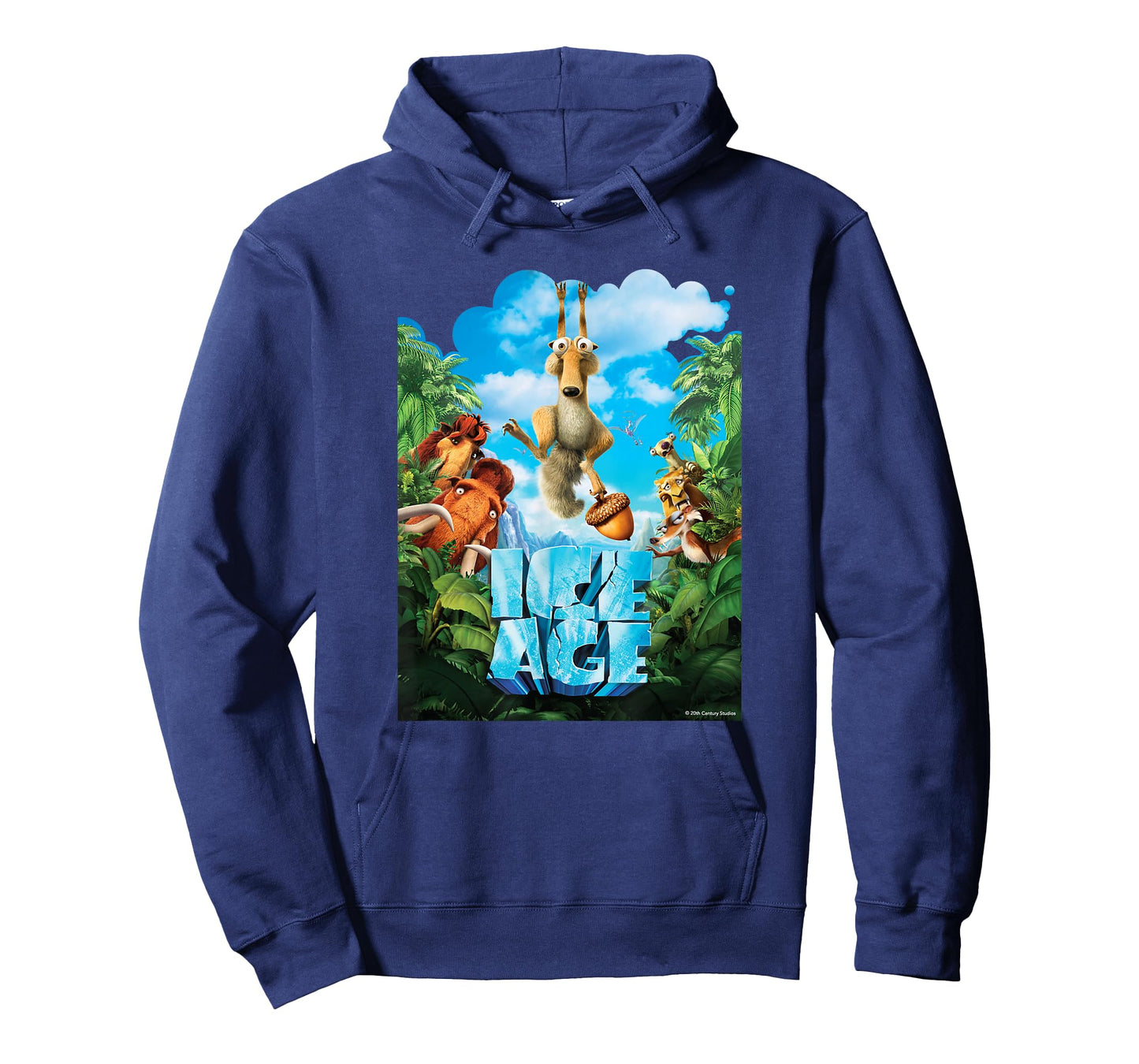 Ice Age Dawn of The Dinosaurs Movie Poster T-Shirt
