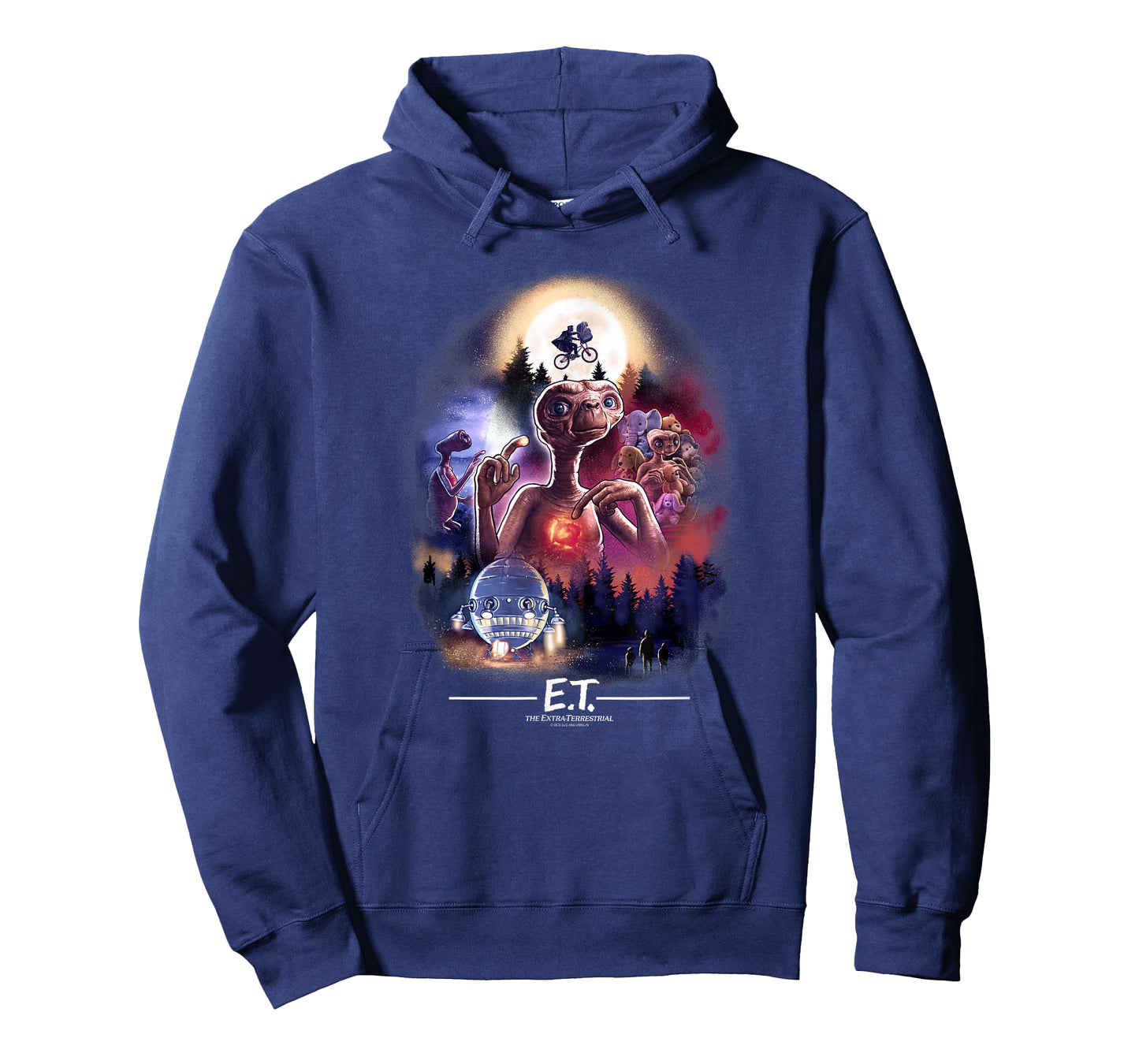 E.T. the Extra-Terrestrial Centered Collage T-Shirt
