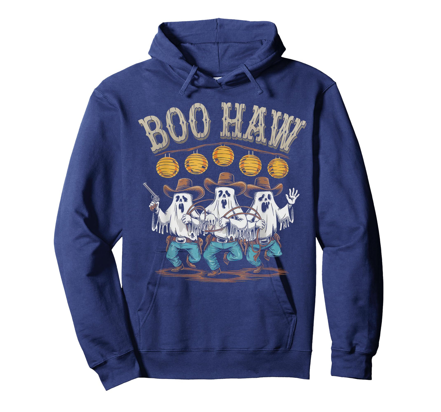 Halloween Costume Boo Haw Witch Skeleton Scary Rodeo Western T-Shirt