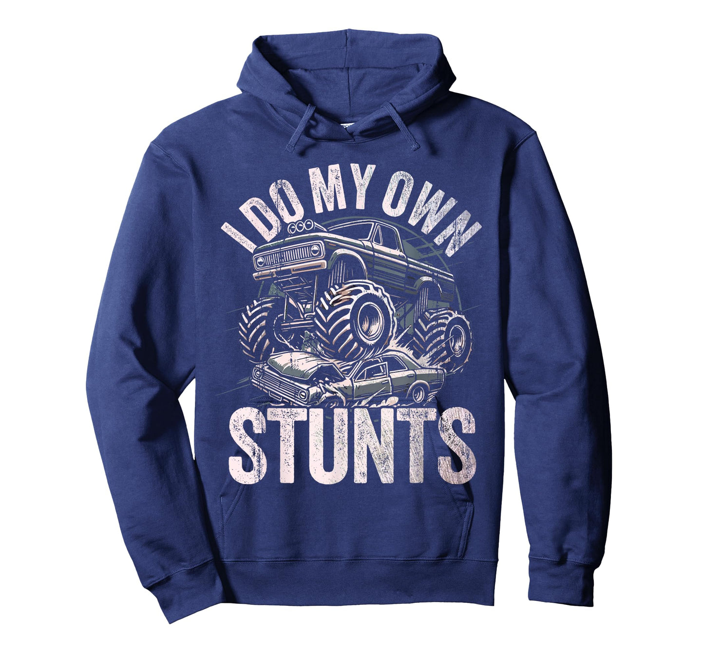 I do my own stunts Funny Monster truck kids T-Shirt