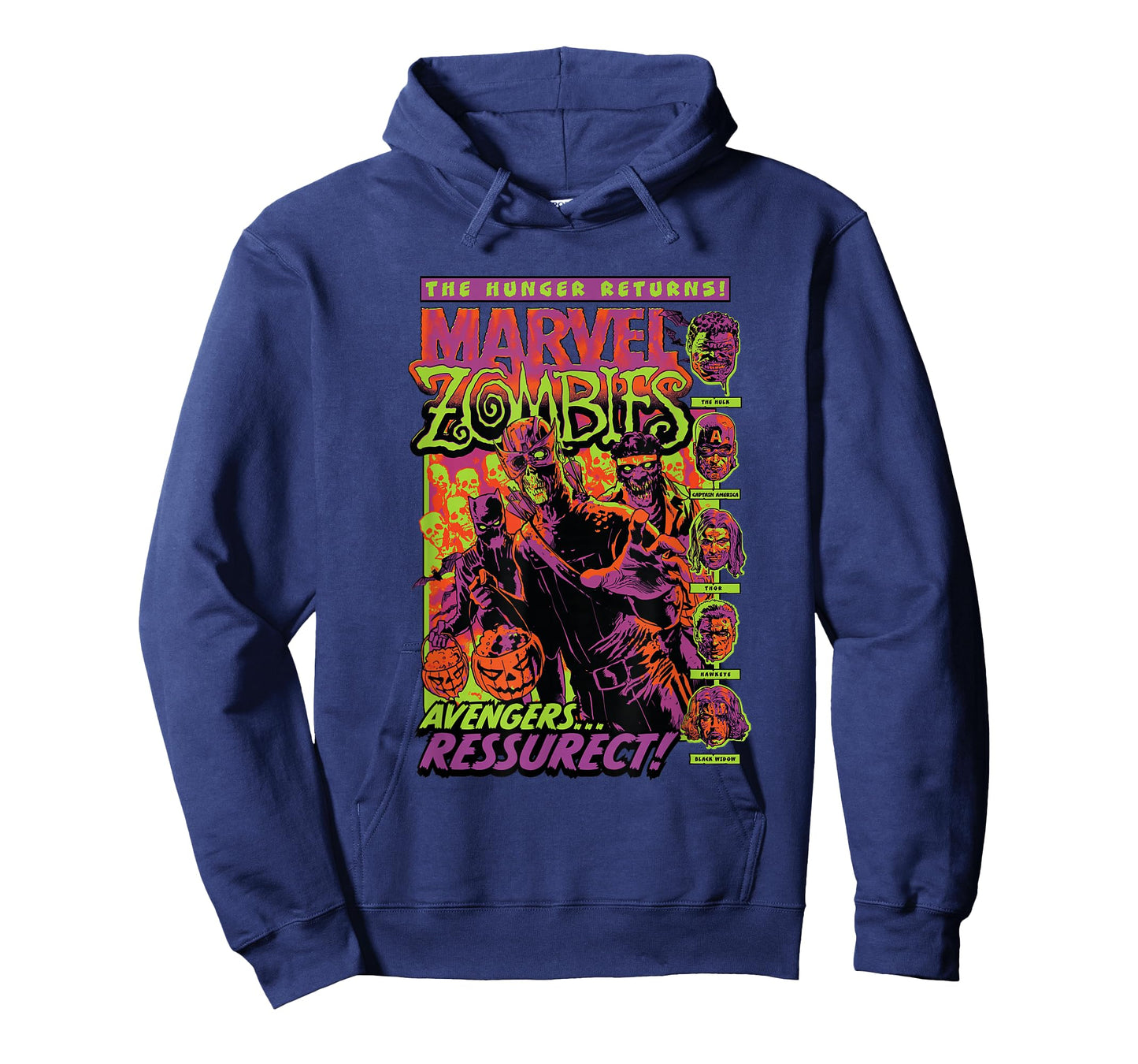 Marvel Zombies Avengers Resurrect Hunger Returns Halloween T-Shirt