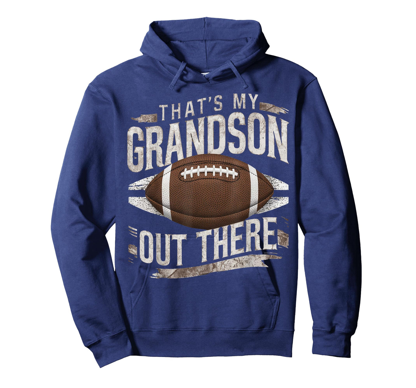 That's My Grandson Out There Funny Football Grandma Grandpa T-Shirt