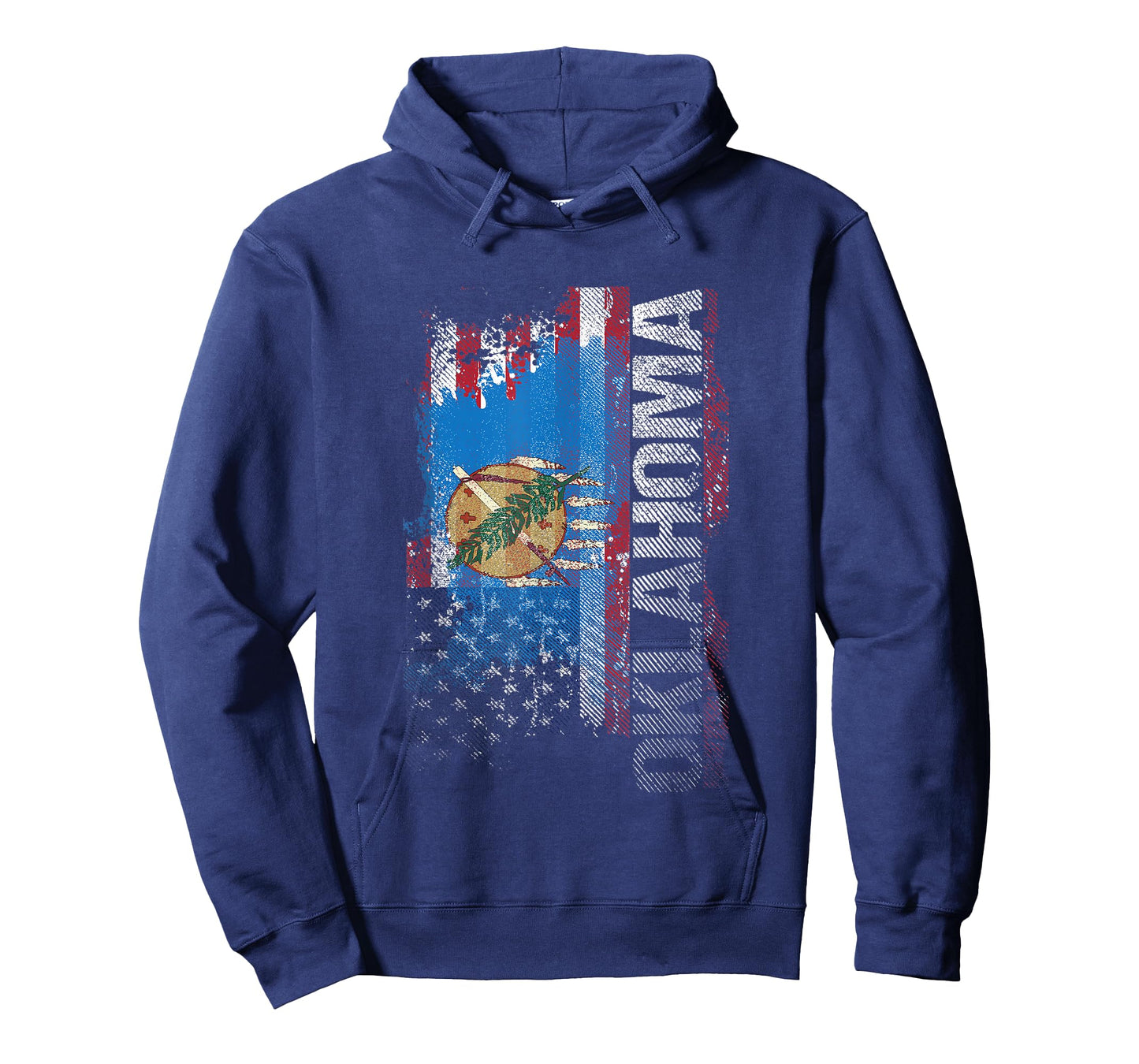 Oklahoma State USA Flag Souvenir Gift Women Kids Men T-Shirt