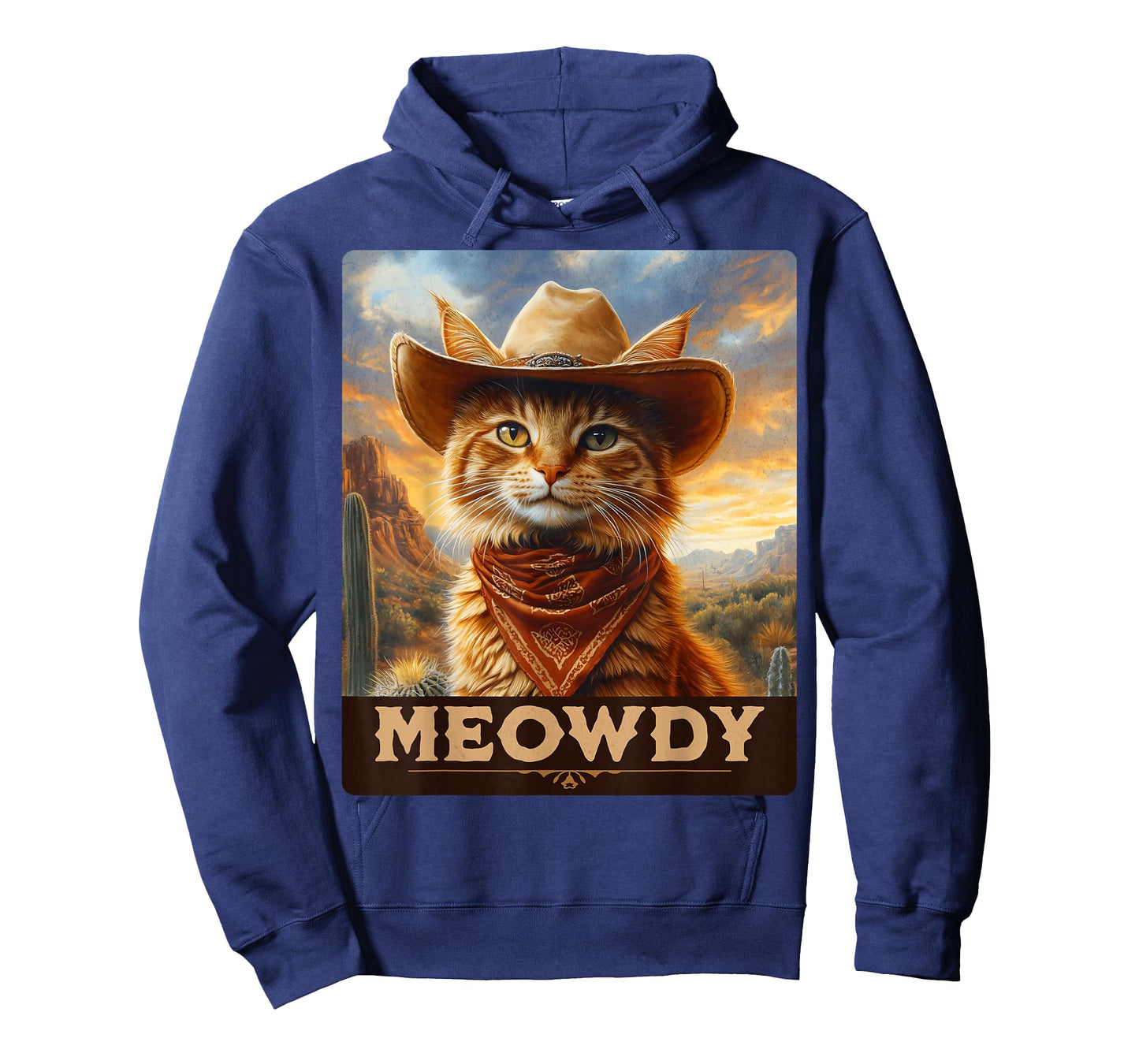 Meowdy, Cowboy: A Furry Friend in the Wild West, cat T-Shirt