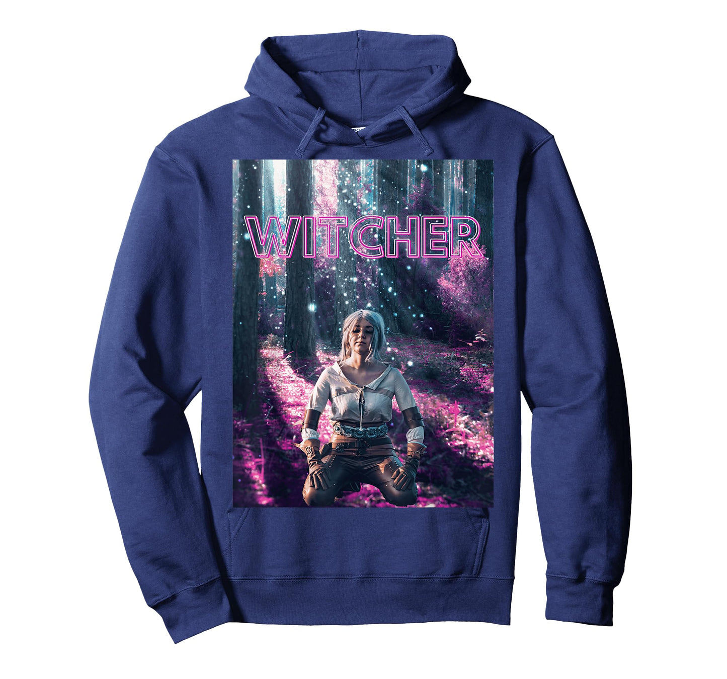Fantasy Warrior Girl Witcher-Inspired Ciri Style Hero T-Shirt