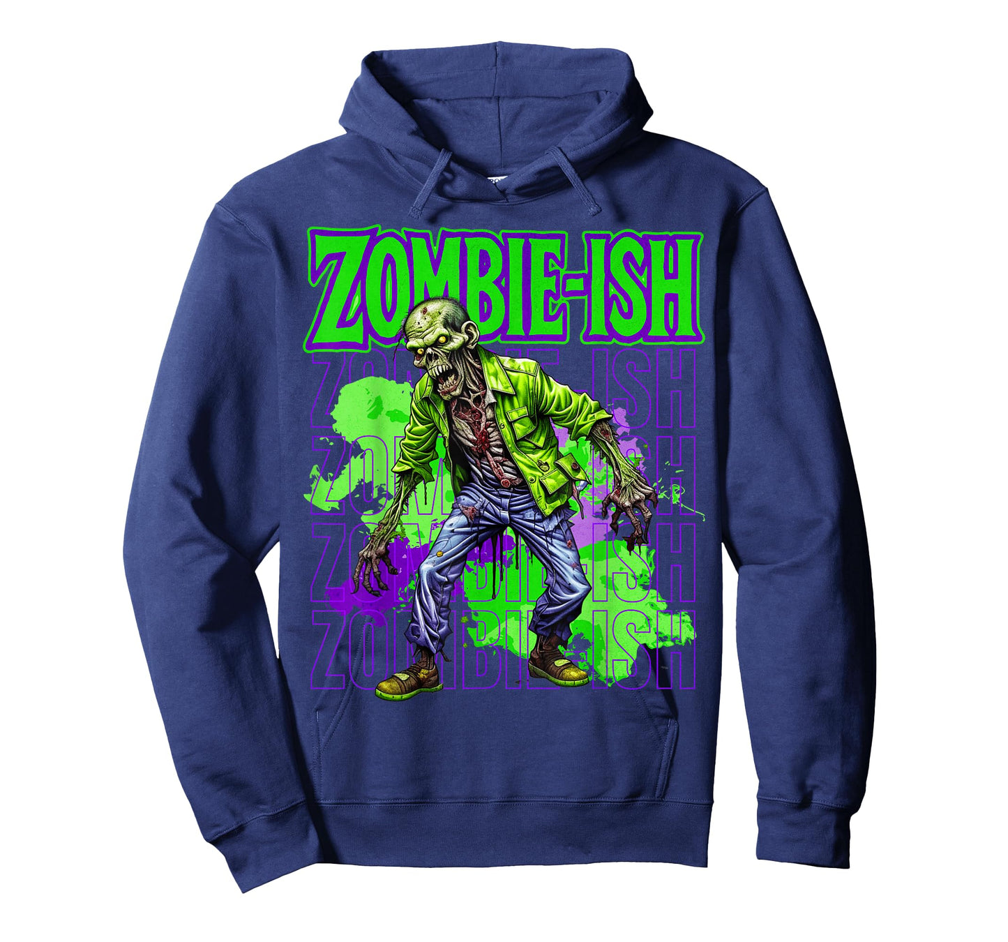 Zombie-ish Undead Horror Living Dead Walking Dead Halloween T-Shirt