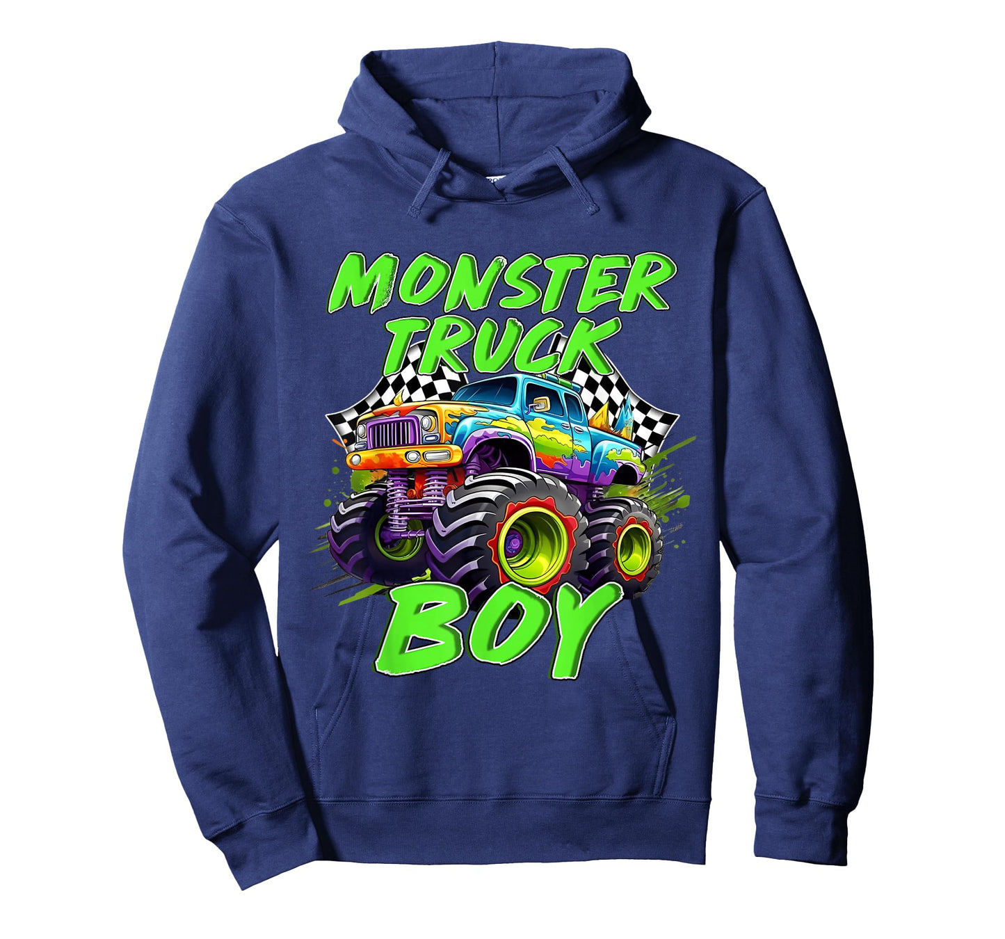 Monster Truck Boy Kids Family Matching Monster Truck Party T-Shirt