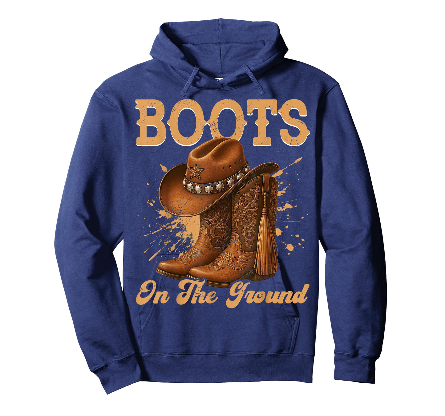 Boots On The Ground Cowboy Boots Rodeo Western Cowgirl T-Shirt