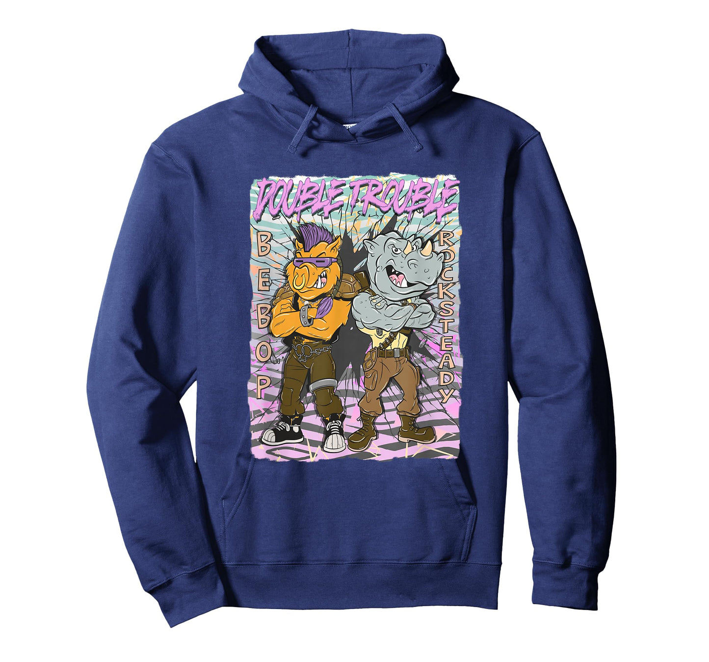 Teenage Mutant Ninja Turtles Double Trouble Bebop Rocksteady T-Shirt