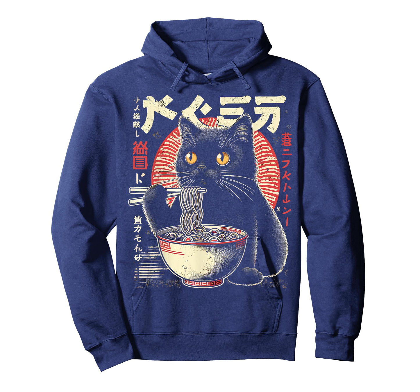 Anime Cat Ramen Japanese Cute Kawaii Cats T-Shirt